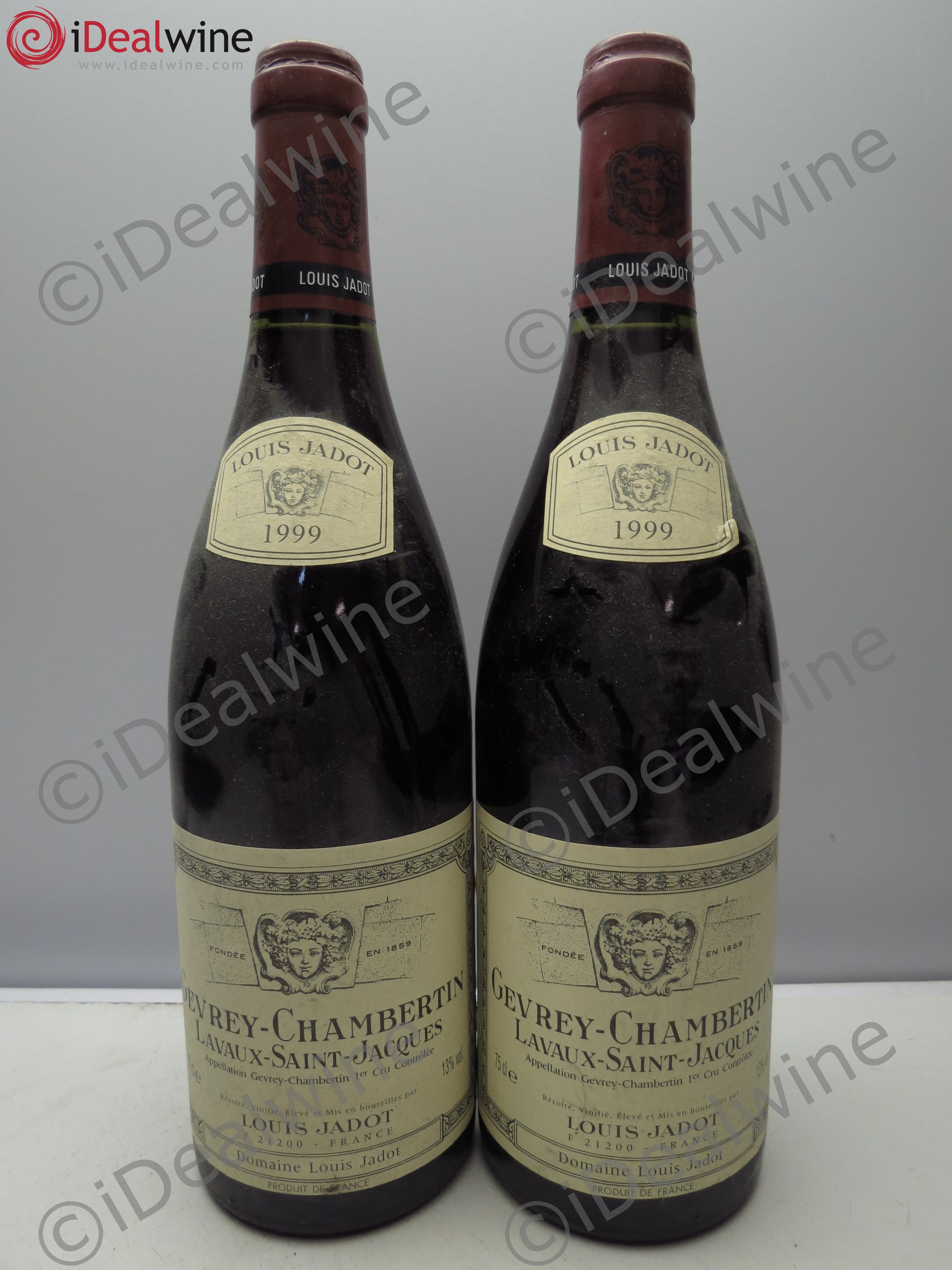 Gevrey-Chambertin 1er Cru 1999 - Lot de 2 bouteilles - 0