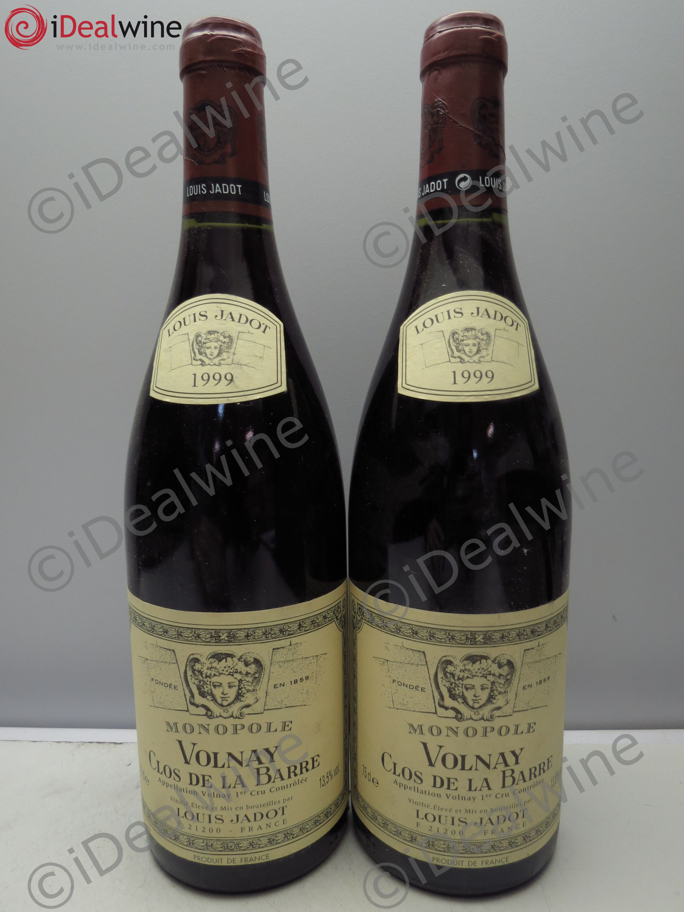 Volnay 1er Cru 1999 - Lot de 2 bouteilles - 0