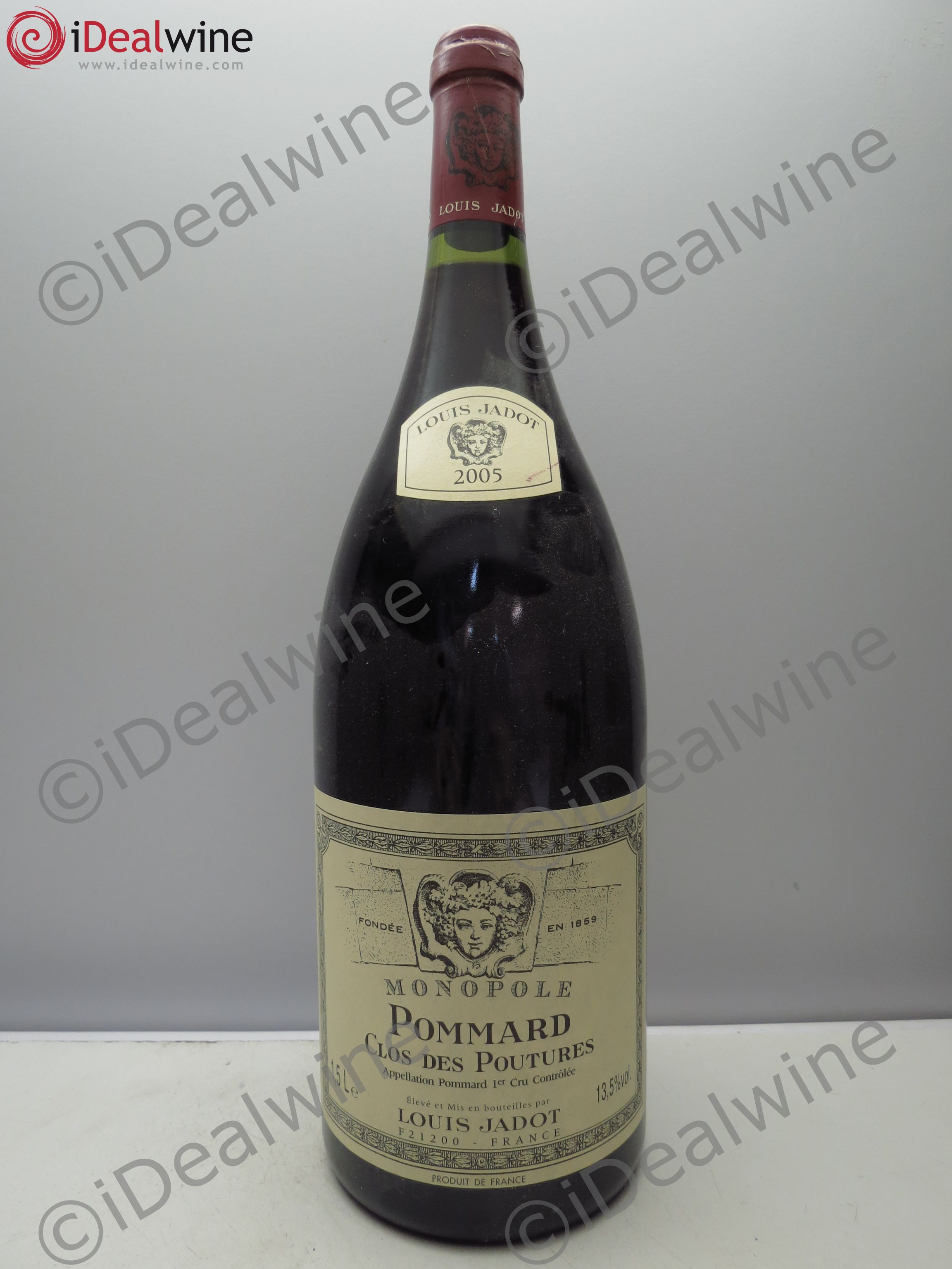 Pommard 1er Cru Domaine Louis Jadot 2005 - Lot de 1 magnum - 0
