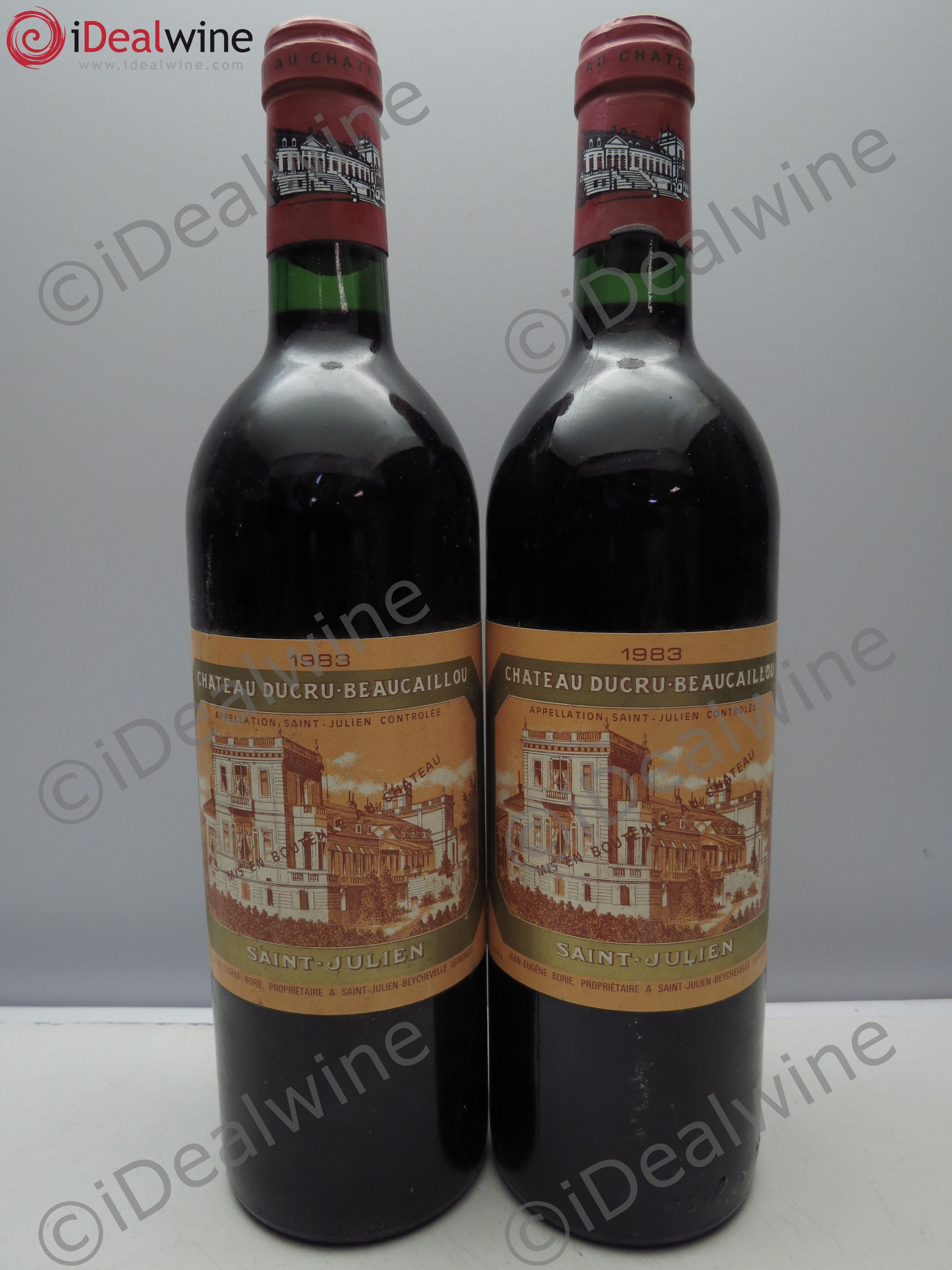 Château Ducru Beaucaillou 2ème Grand Cru Classé 1983 - Lot de 2 bouteilles - 0