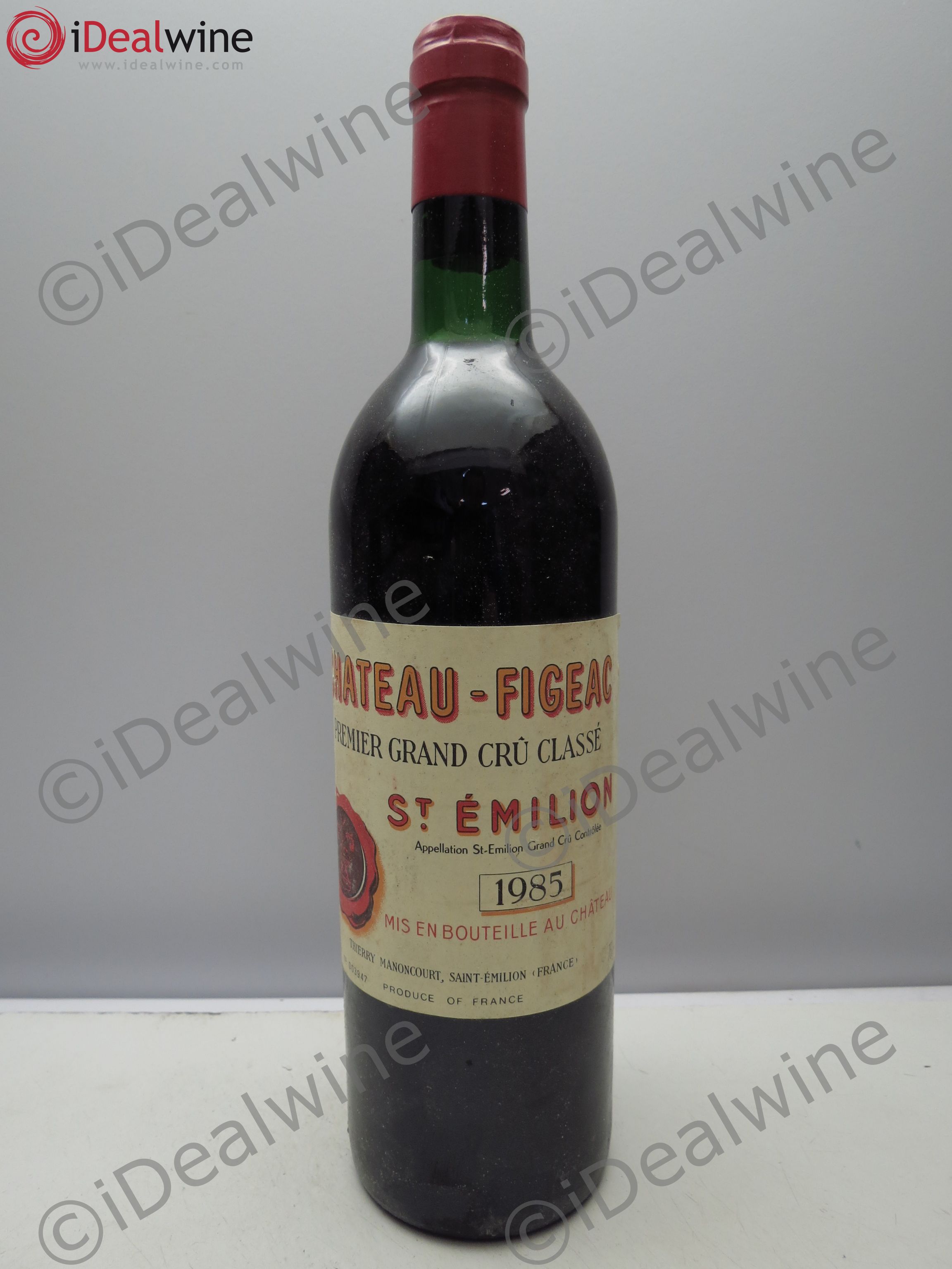 Château Figeac 1er Grand Cru Classé A (sans prix de reserve / no reserve) 1985 - Posten von 1 Flasche - 0