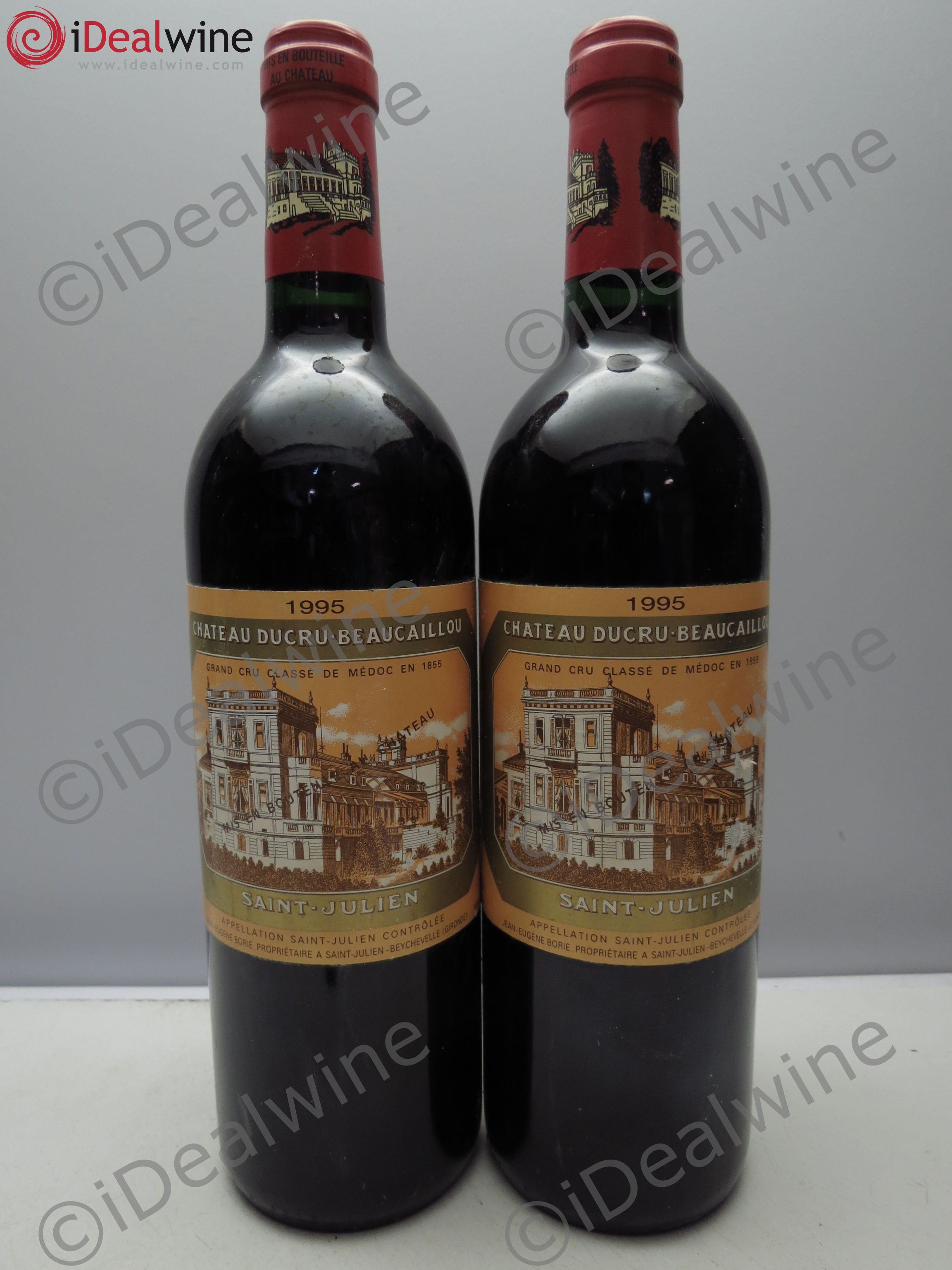 Château Ducru Beaucaillou 2ème Grand Cru Classé 1995 - Lot de 2 bouteilles - 0