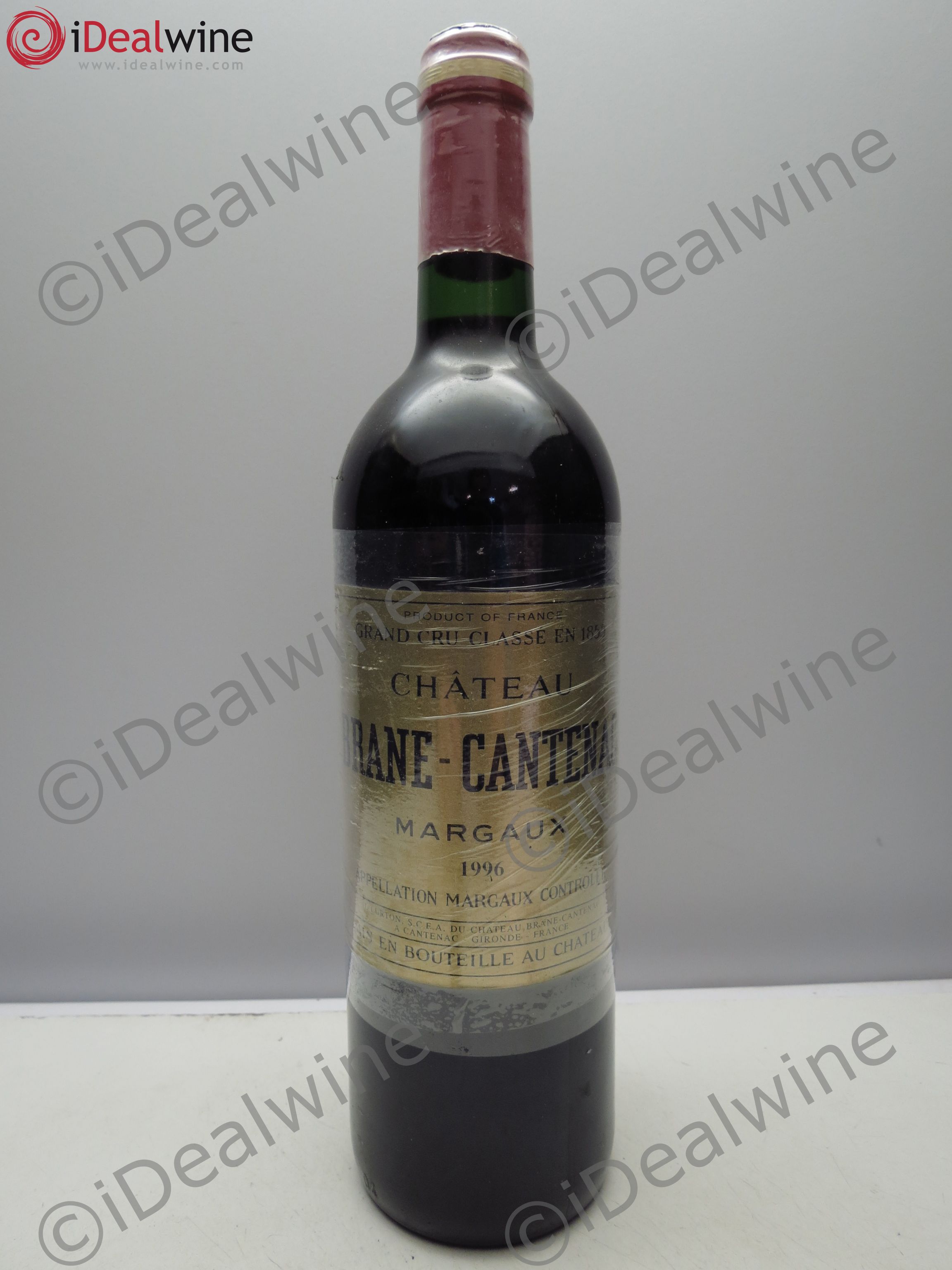 Château Brane Cantenac 2ème Grand Cru Classé (sans prix de reserve / no reserve) 1996 - Lotto di 1 bottiglia - 0