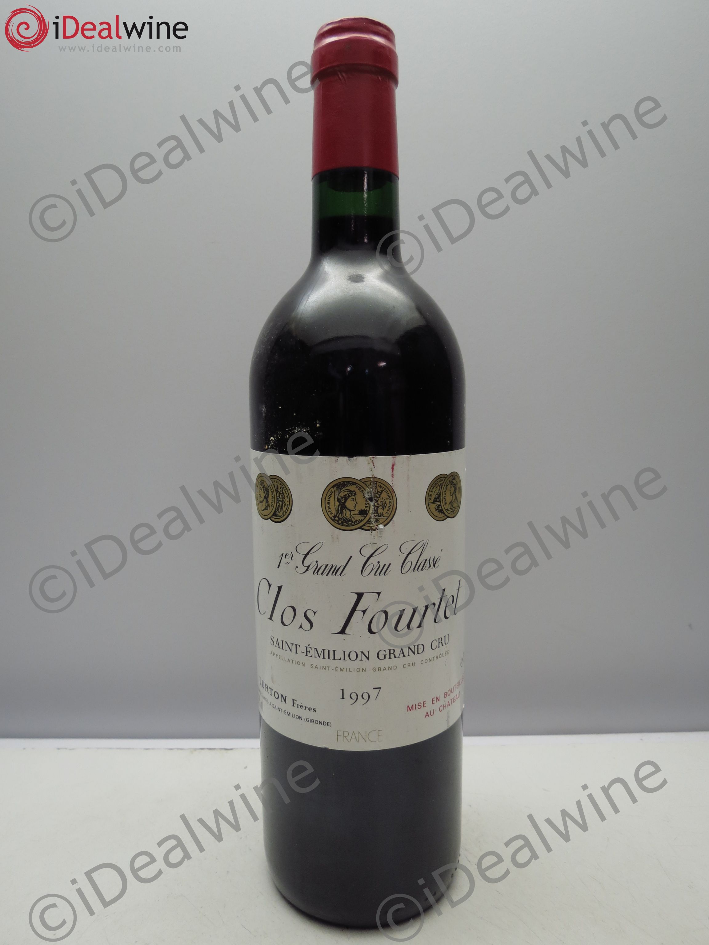 Clos Fourtet 1er Grand Cru Classé B (sans prix de reserve / no reserve) 1997 - Posten von 1 Flasche - 0