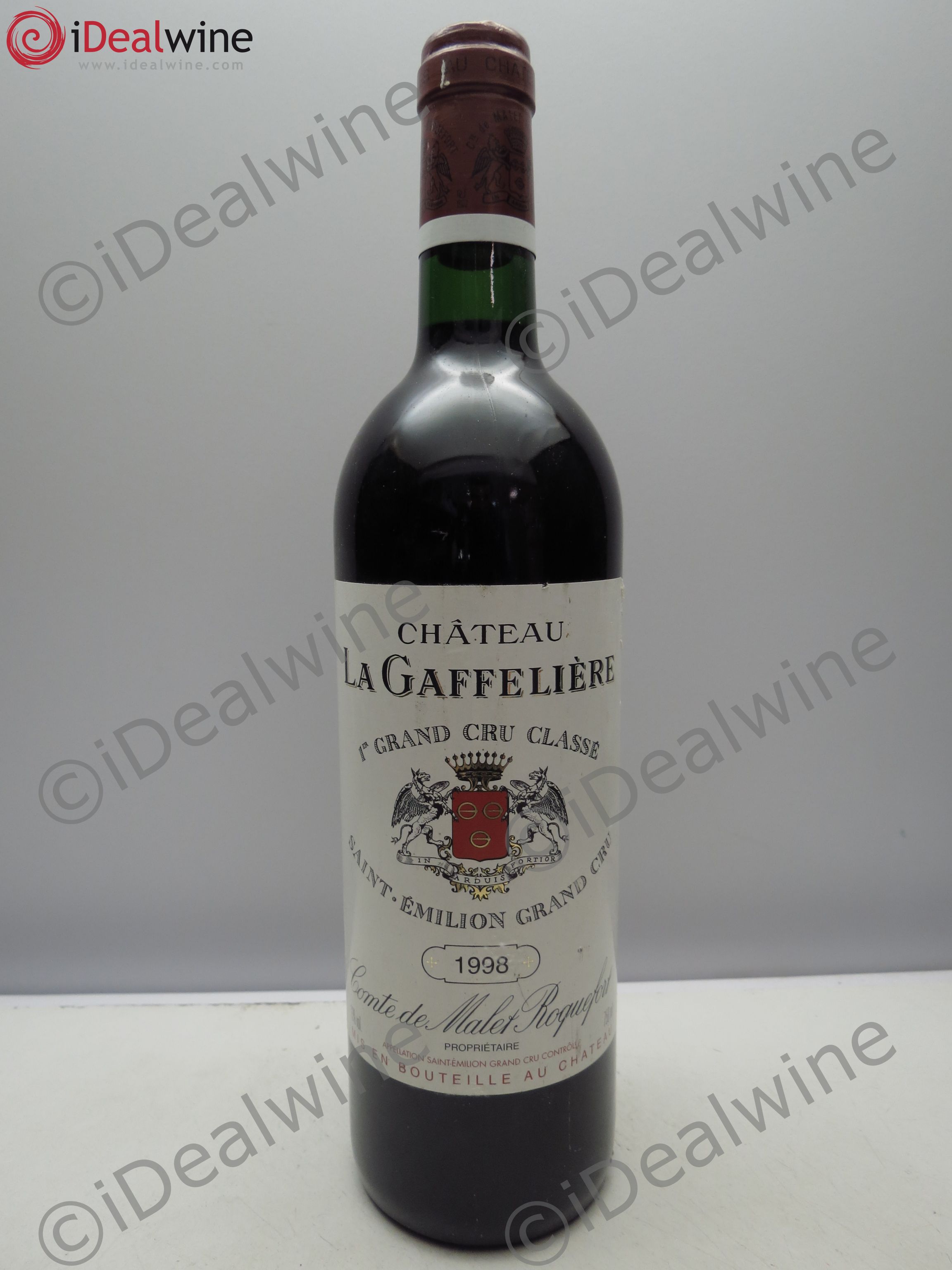 Château la Gaffelière 1er Grand Cru Classé B 1998 - Lot de 1 bouteille - 0