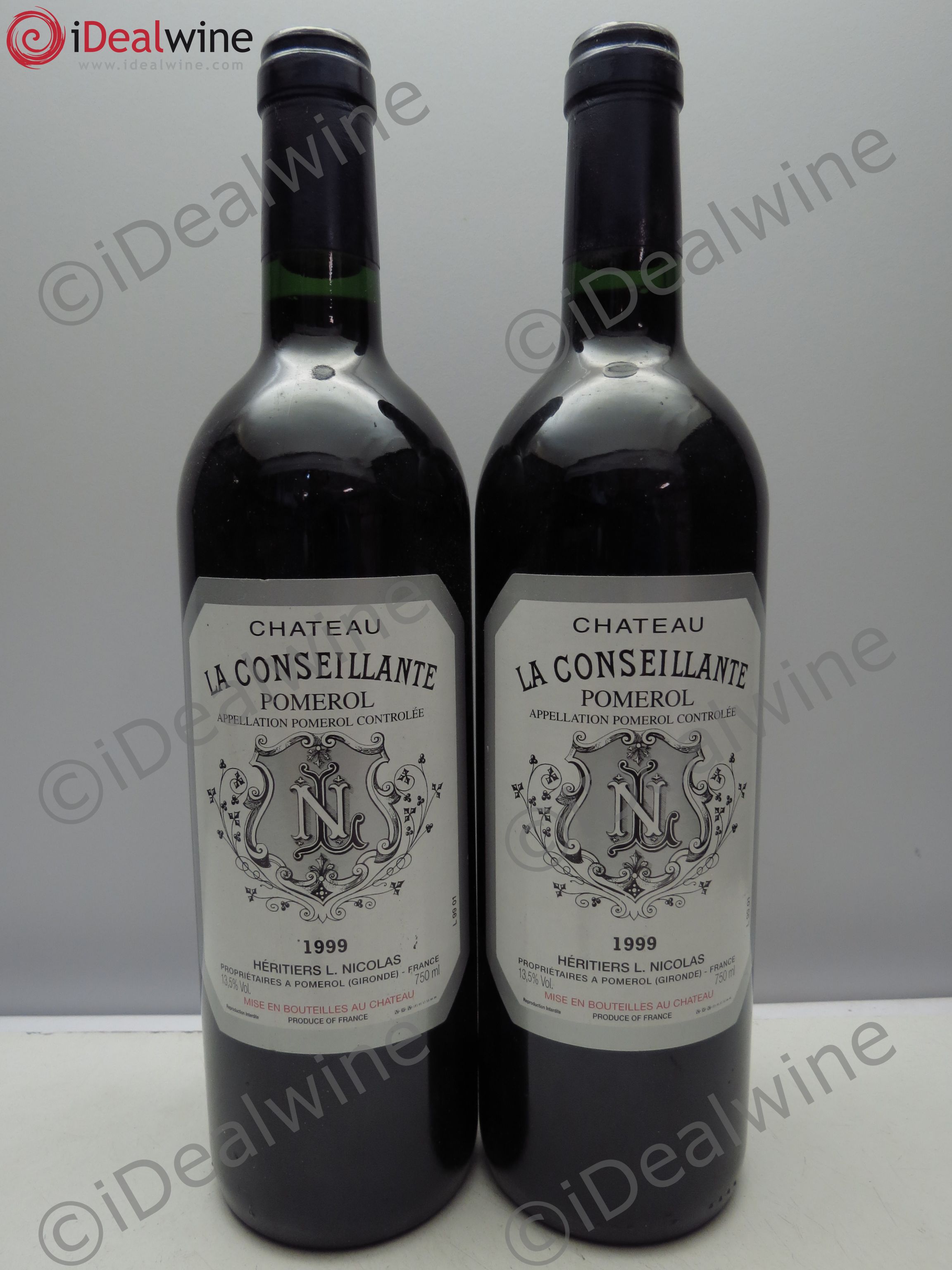 Château la Conseillante 1999 - Lot de 2 bouteilles - 0