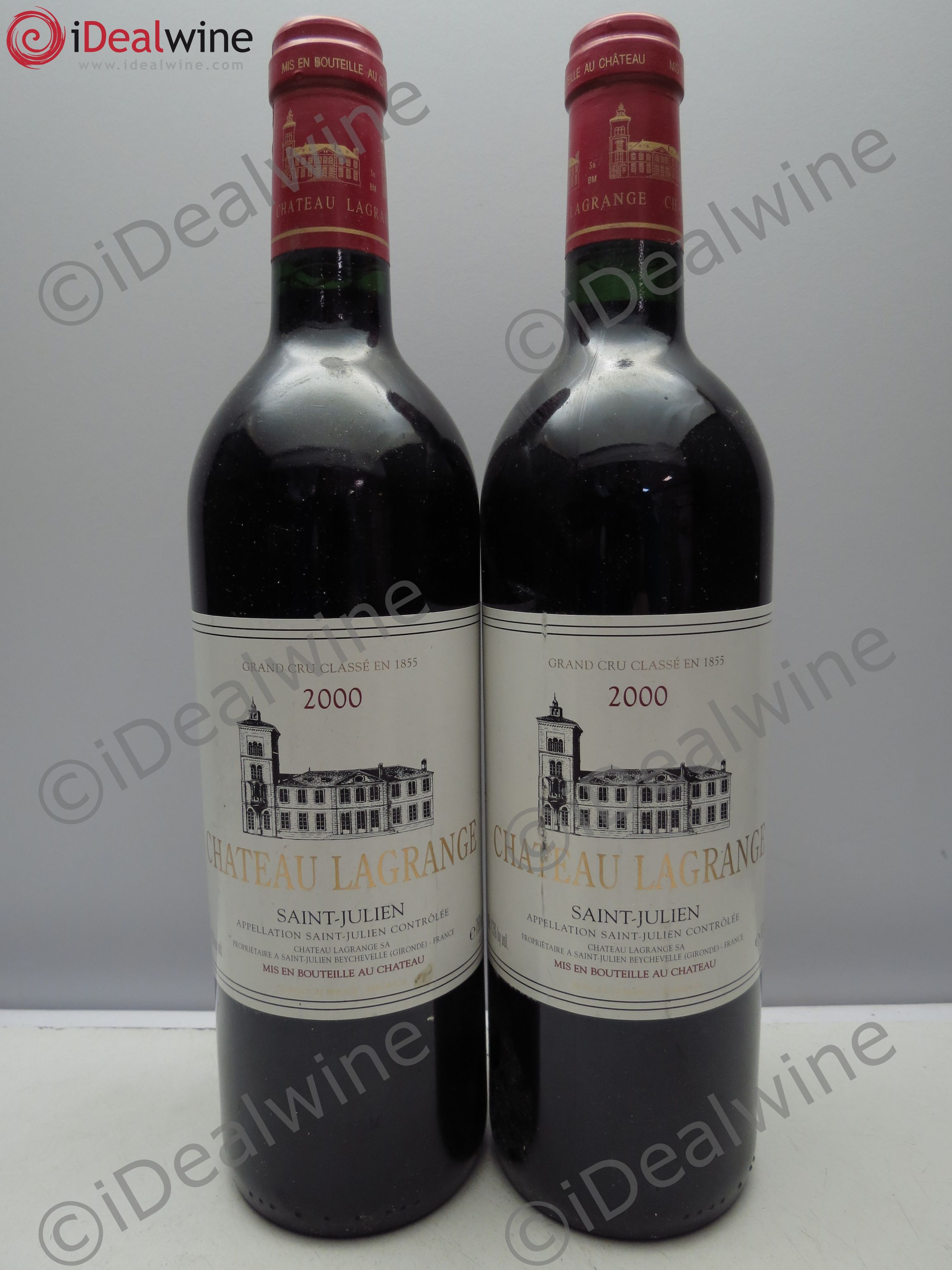 Château Lagrange 3ème Grand Cru Classé 2000 - Lot de 2 bouteilles - 0