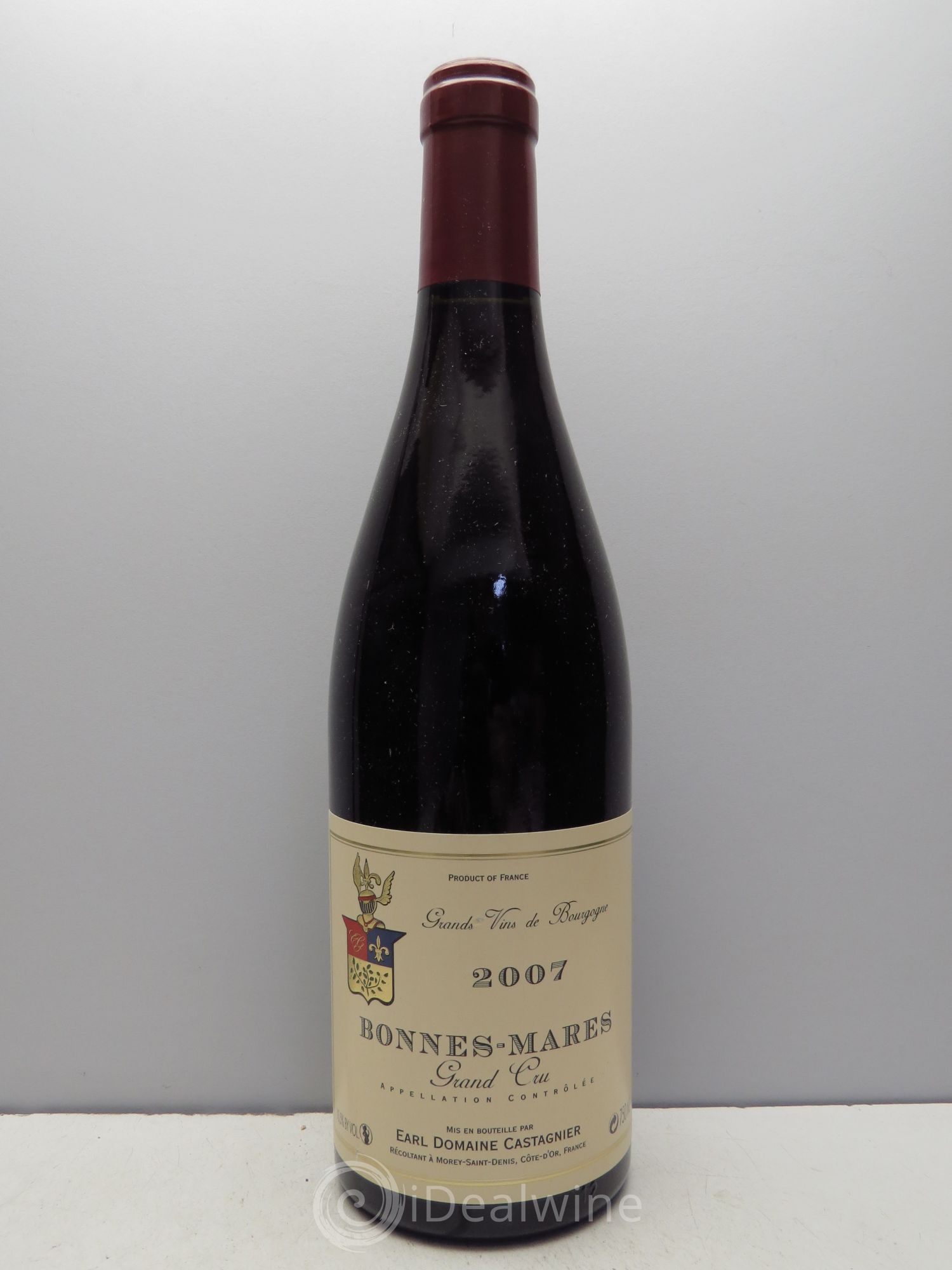 Bonnes-Mares Grand Cru Domaine Castagnier (sans prix de réserve - no reserve) 2007 - Posten von 1 Flasche - 0