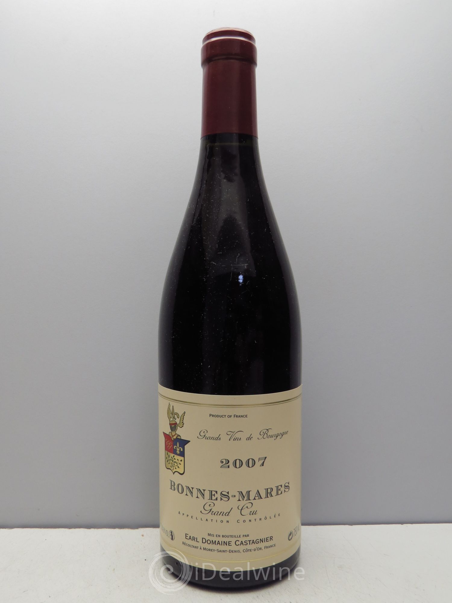 Bonnes-Mares Grand Cru Domaine Castagnier (sans prix de réserve - no reserve) 2007 - Posten von 1 Flasche - 0