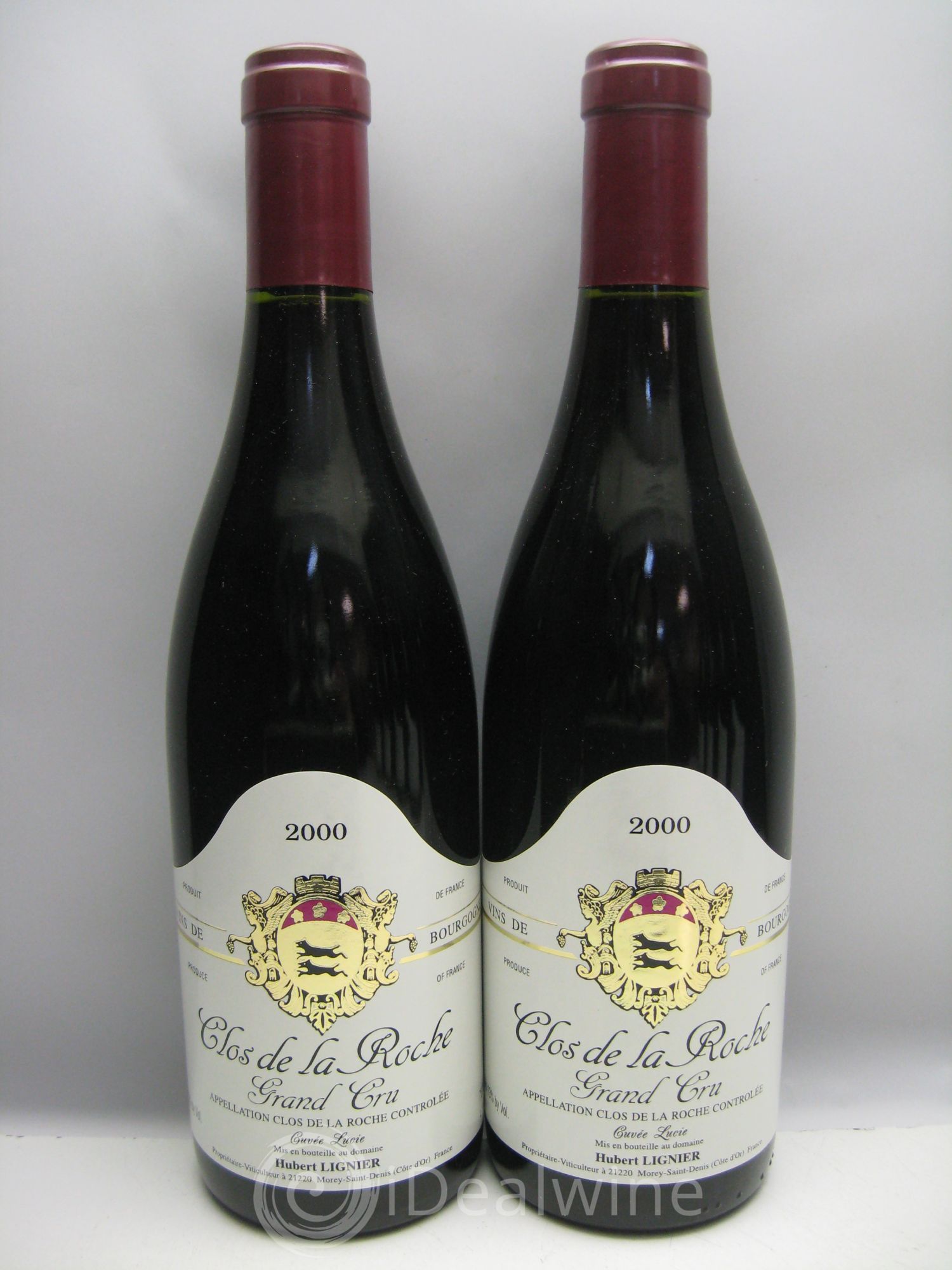 Clos de la Roche Grand Cru Hubert Lignier (Domaine) 2000 - Lot de 12 bouteilles - 3