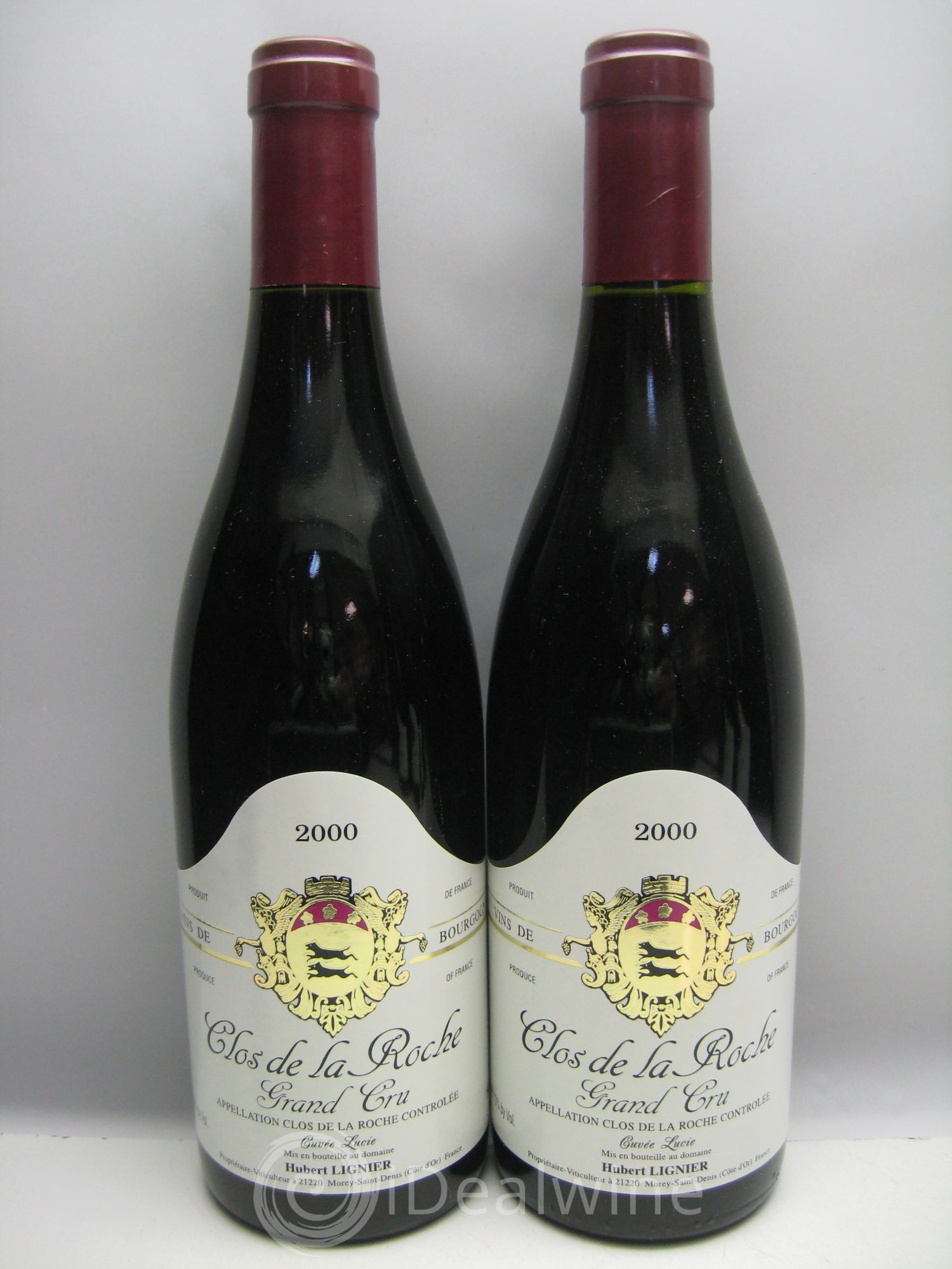 Clos de la Roche Grand Cru Hubert Lignier (Domaine) 2000 - Lot de 12 bouteilles - 4