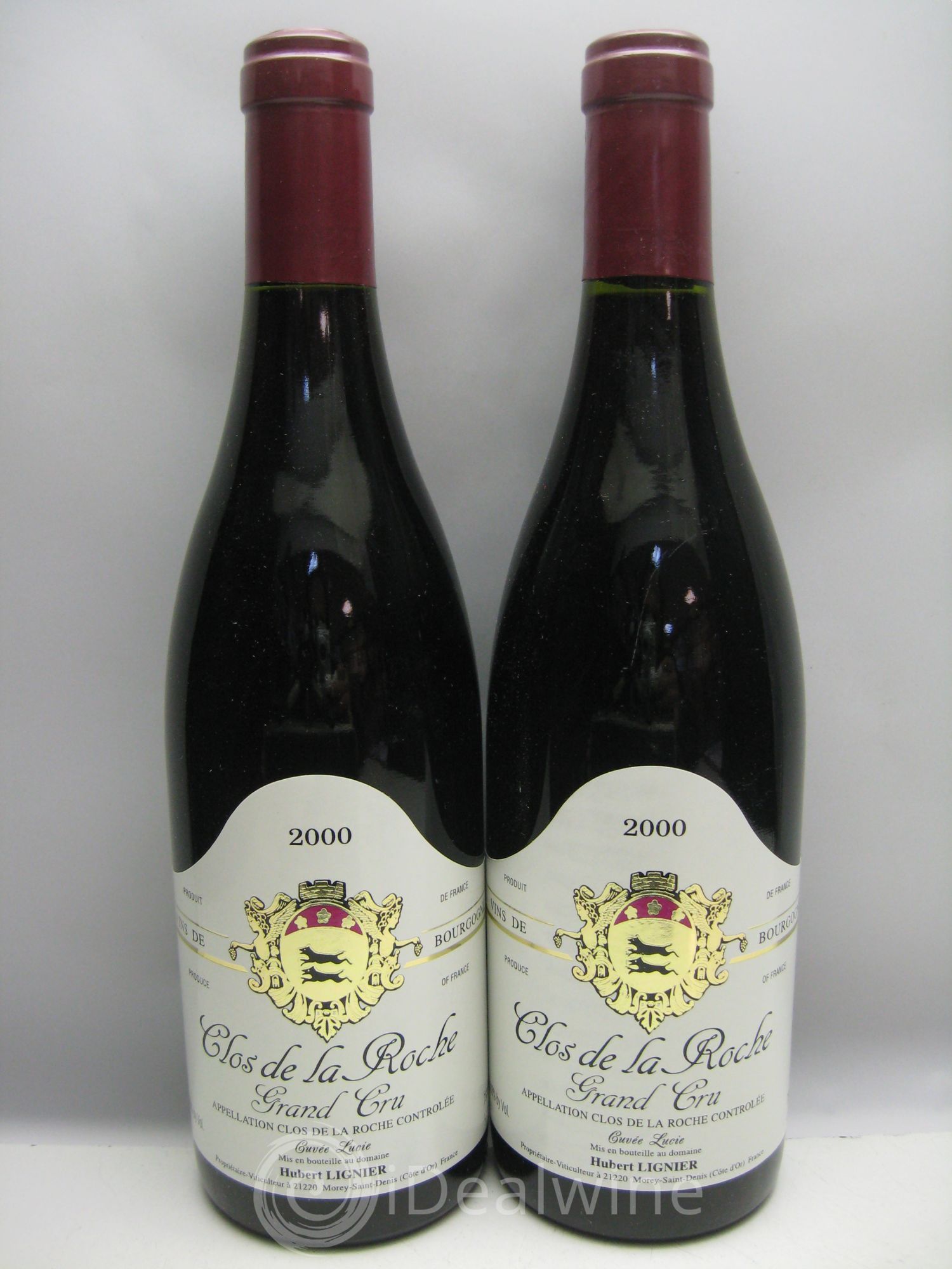 Clos de la Roche Grand Cru Hubert Lignier (Domaine) 2000 - Lot de 12 bouteilles - 5