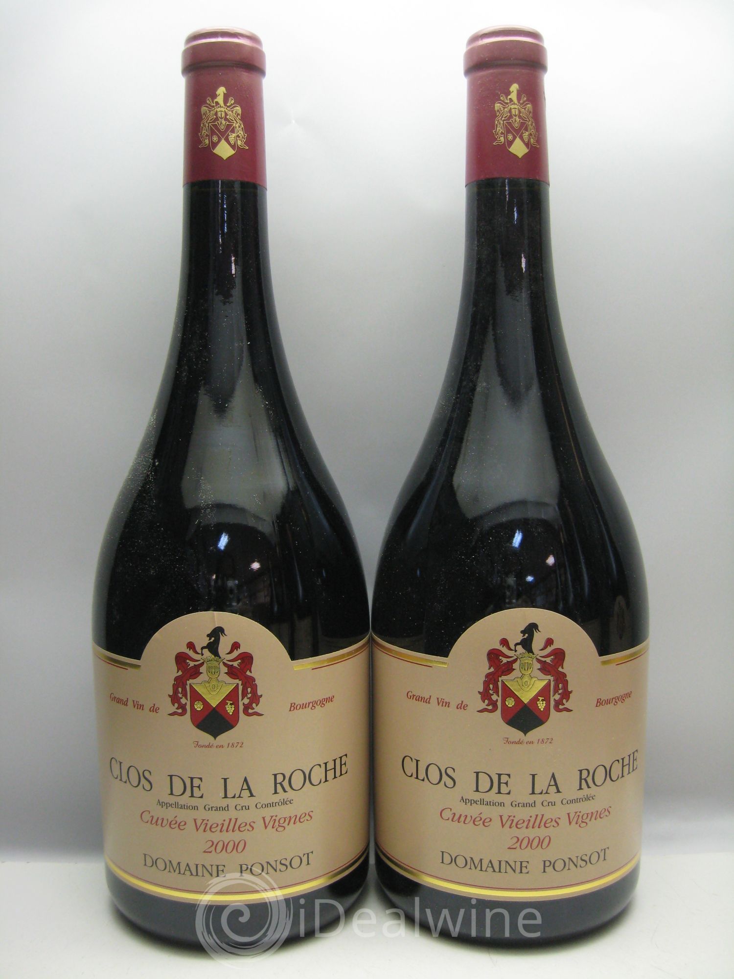 Clos de la Roche Grand Cru Vieilles Vignes Ponsot (Domaine) 2000 - Lot de 6 magnums - 0