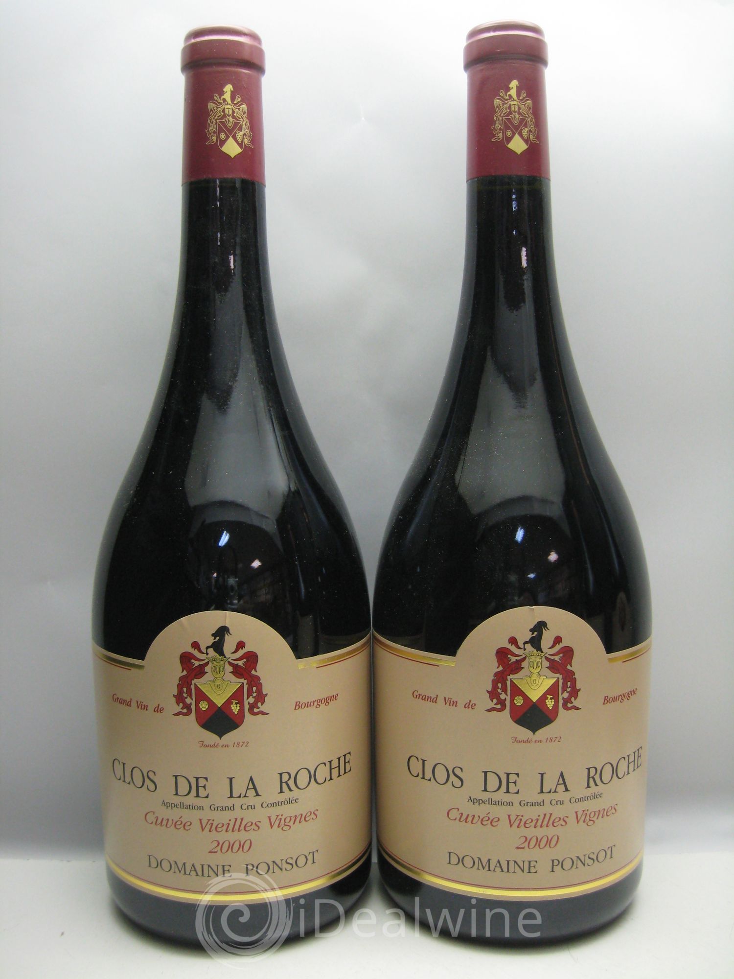 Clos de la Roche Grand Cru Vieilles Vignes Ponsot (Domaine) 2000 - Lot de 6 magnums - 1