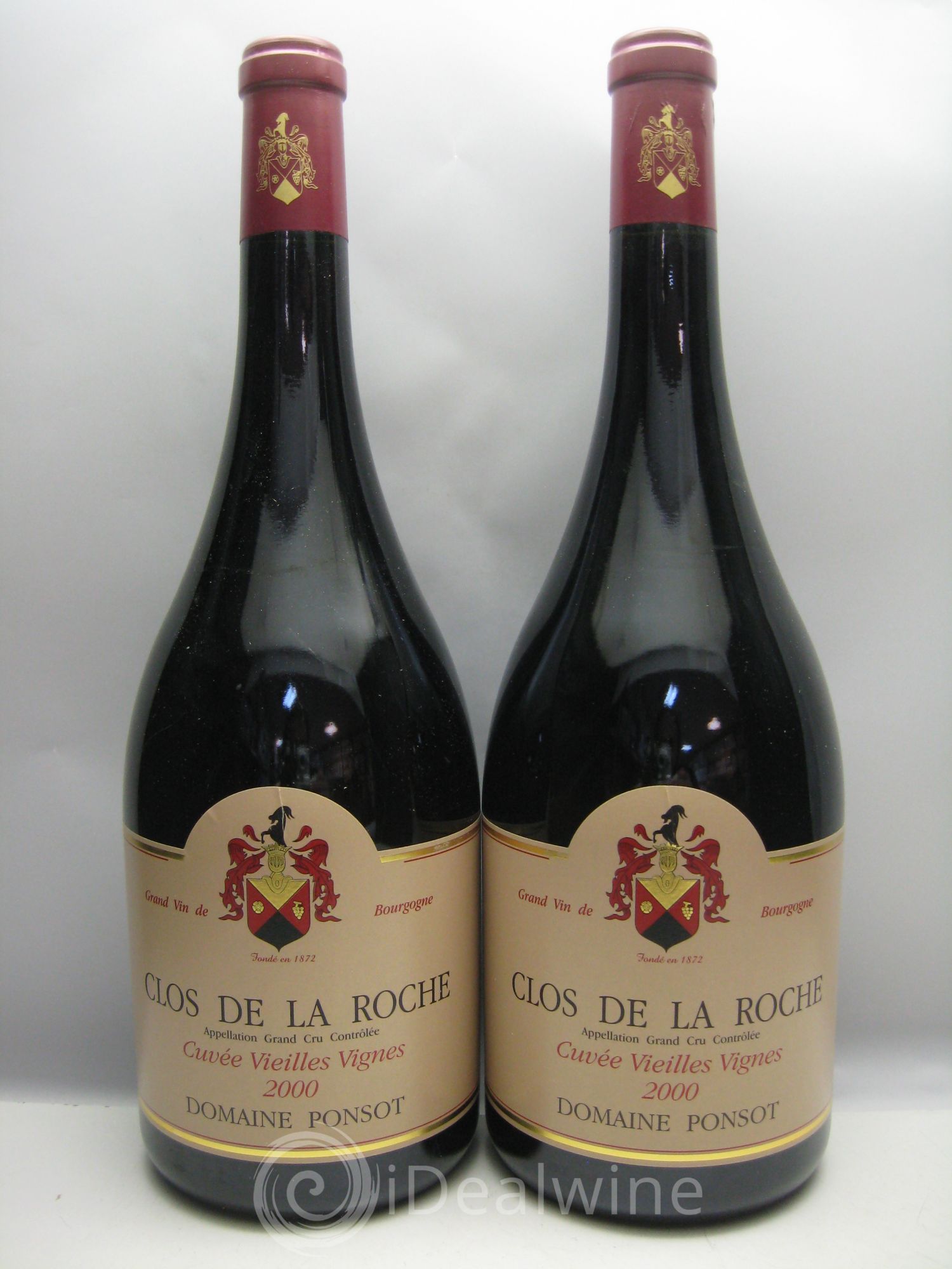 Clos de la Roche Grand Cru Vieilles Vignes Ponsot (Domaine) 2000 - Lot de 6 magnums - 2