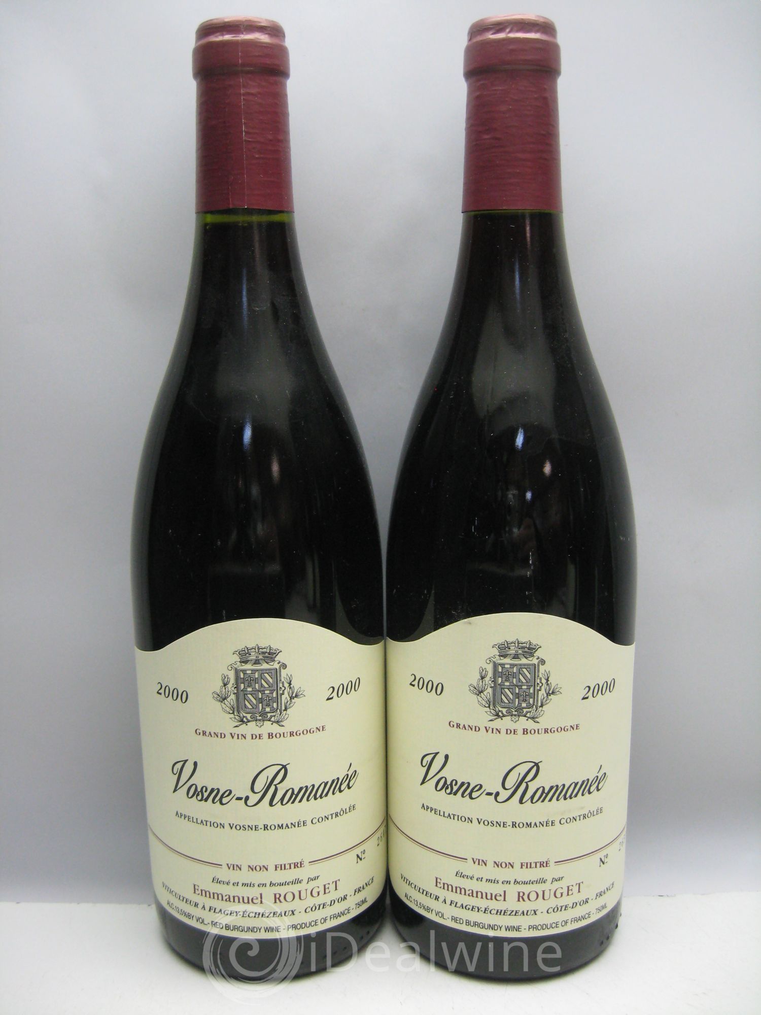 Vosne-Romanée Emmanuel Rouget (carton d'origine) 2000 - Posten von 12 Flaschen - 3