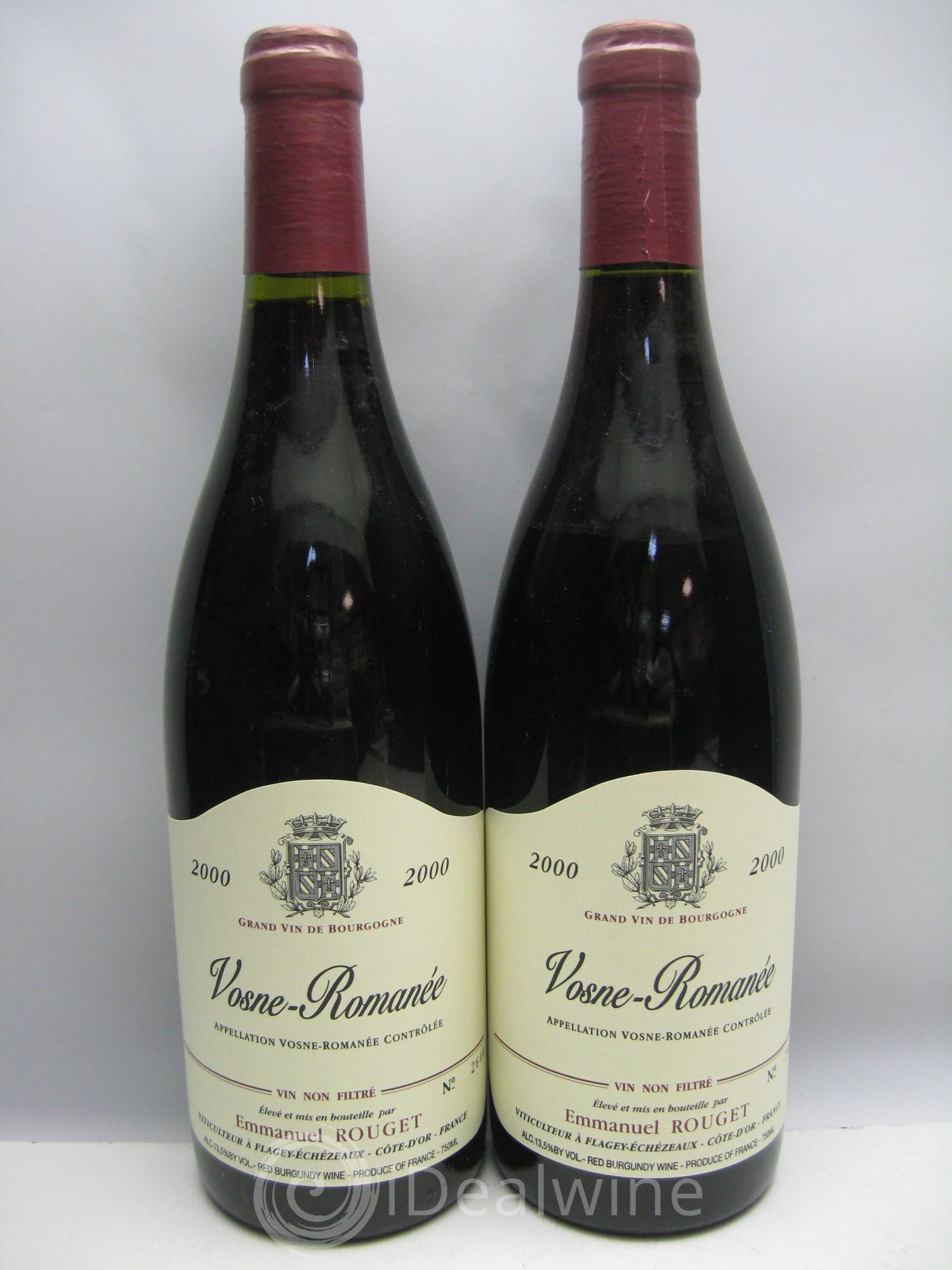 Vosne-Romanée Emmanuel Rouget (carton d'origine) 2000 - Posten von 12 Flaschen - 5