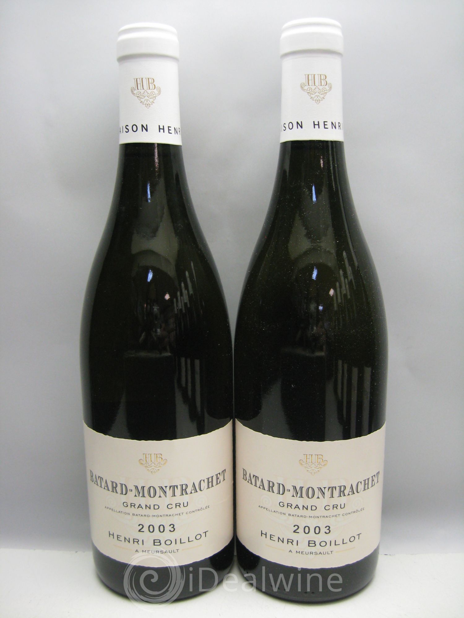 Bâtard-Montrachet Grand Cru Henri Boillot (Domaine) (carton d'origine) 2003 - Posten von 12 Flaschen - 0
