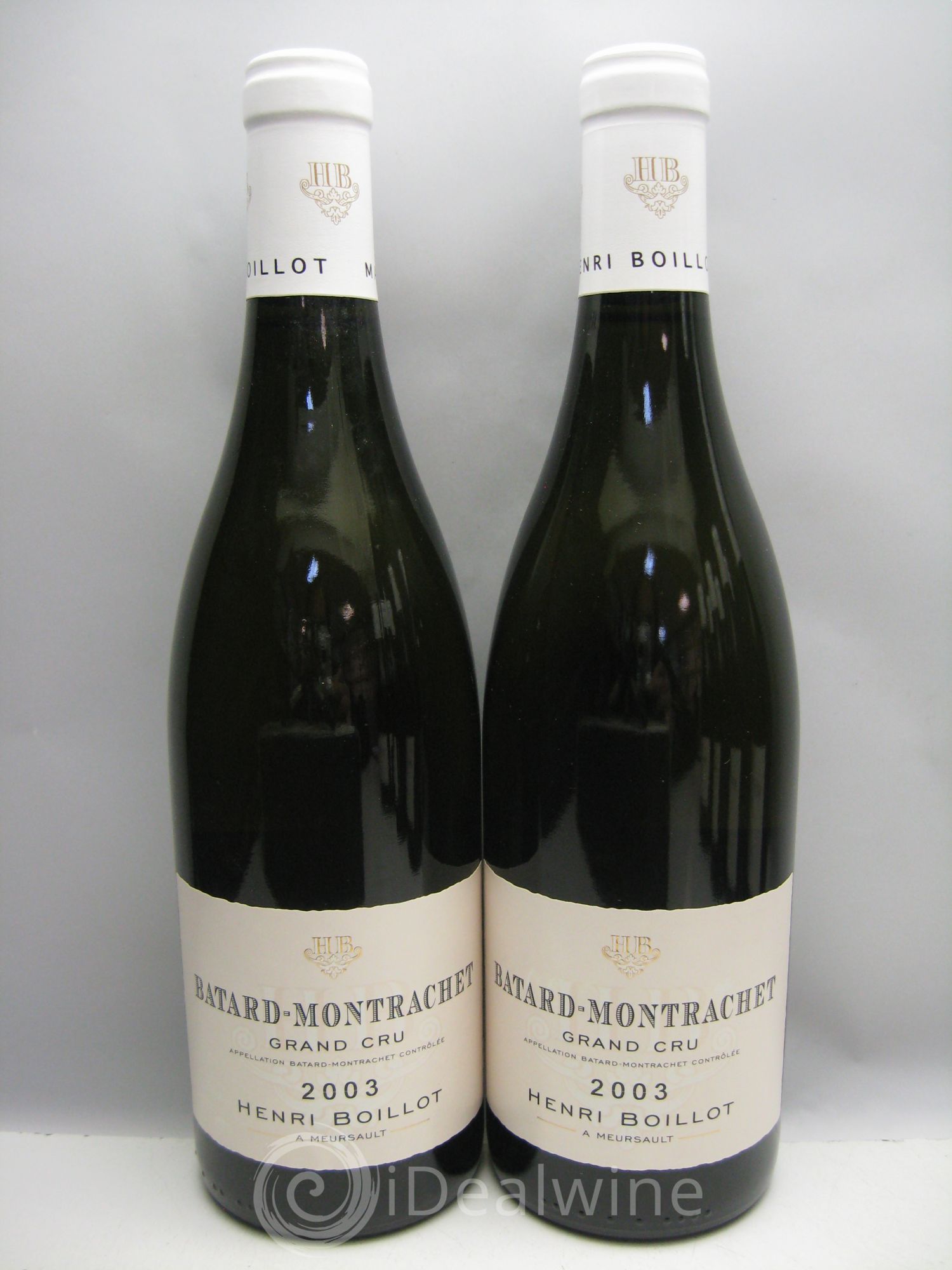 Bâtard-Montrachet Grand Cru Henri Boillot (Domaine) (carton d'origine) 2003 - Posten von 12 Flaschen - 1