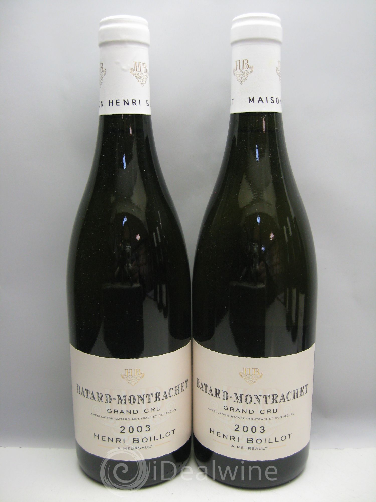 Bâtard-Montrachet Grand Cru Henri Boillot (Domaine) (carton d'origine) 2003 - Posten von 12 Flaschen - 3