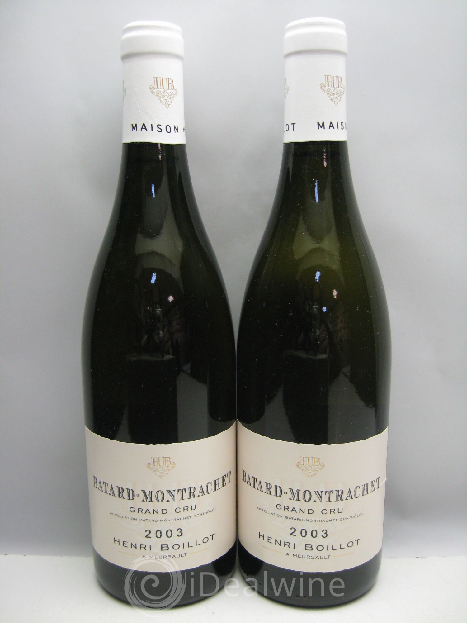 Bâtard-Montrachet Grand Cru Henri Boillot (Domaine) (carton d'origine) 2003 - Posten von 12 Flaschen - 5
