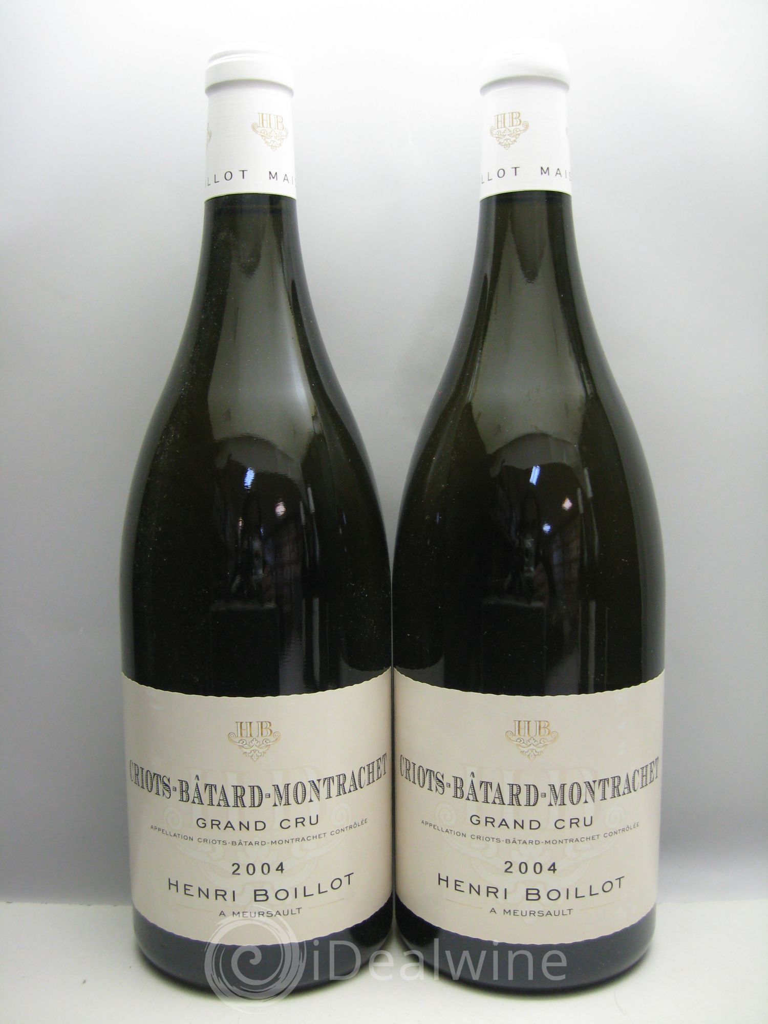 Criots-Bâtard-Montrachet Grand Cru Henri Boillot (carton d'origine) 2004 - Posten von 6 Magnum - 1