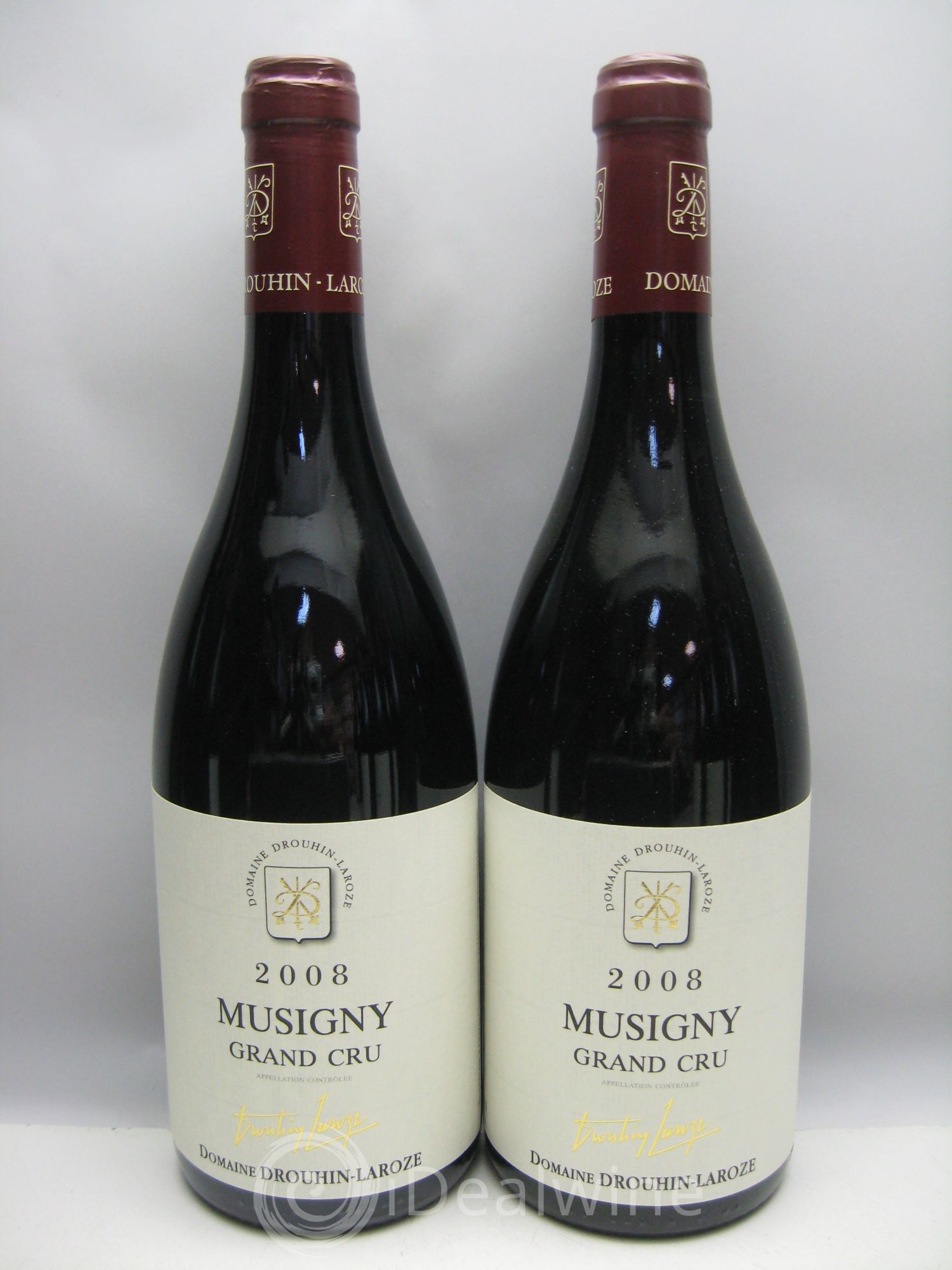 Musigny Grand Cru Domaine Drouhin-Laroze 2008 - Lot de 12 bouteilles - 1
