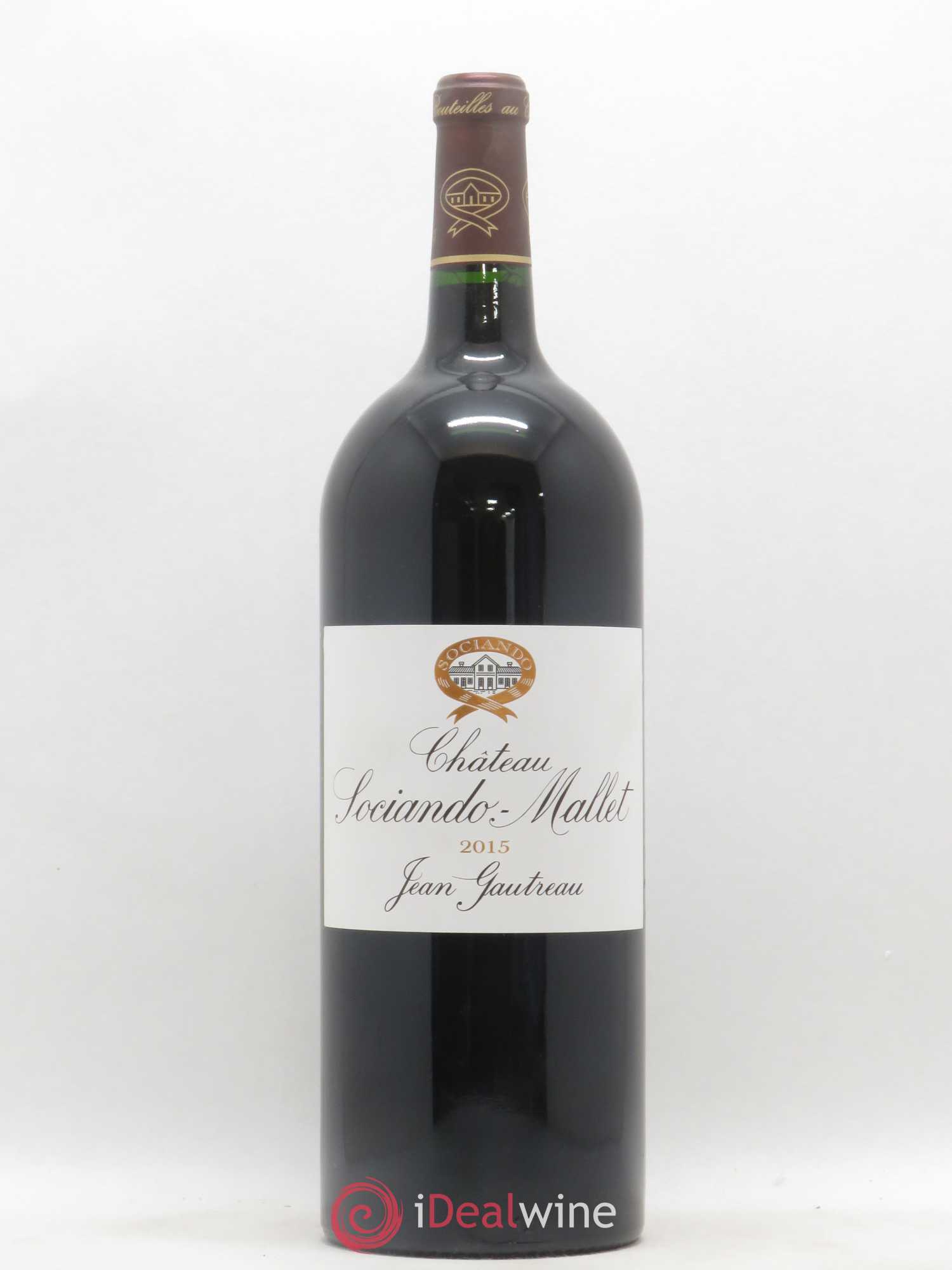 Château Sociando Mallet 2015 - Lot de 1 magnum - 0