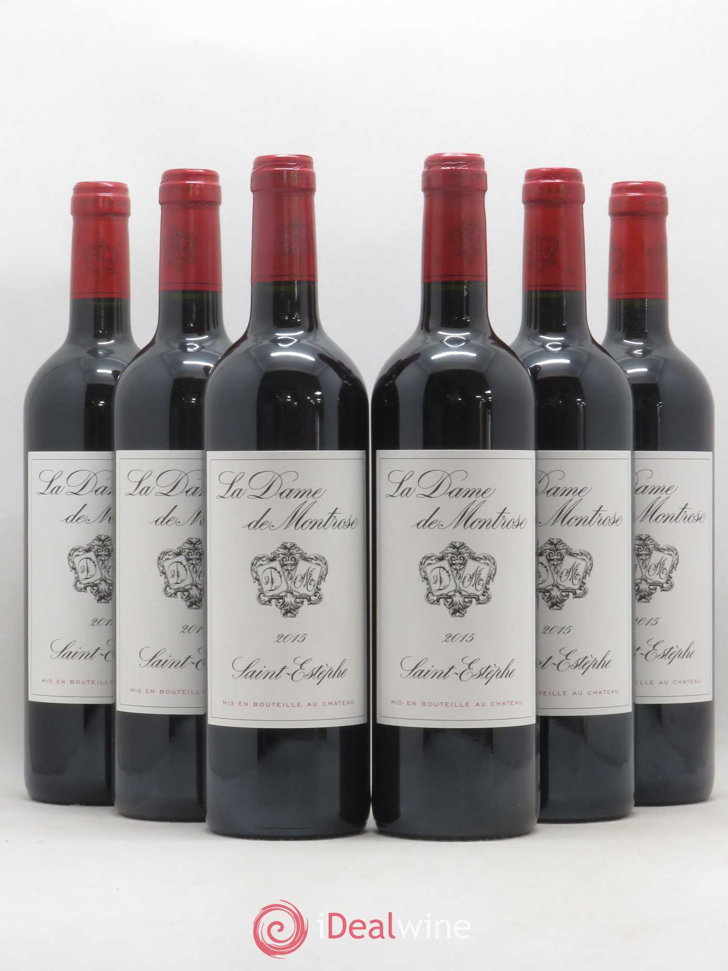La Dame de Montrose Second Vin 2015 - Lot de 6 bouteilles - 0