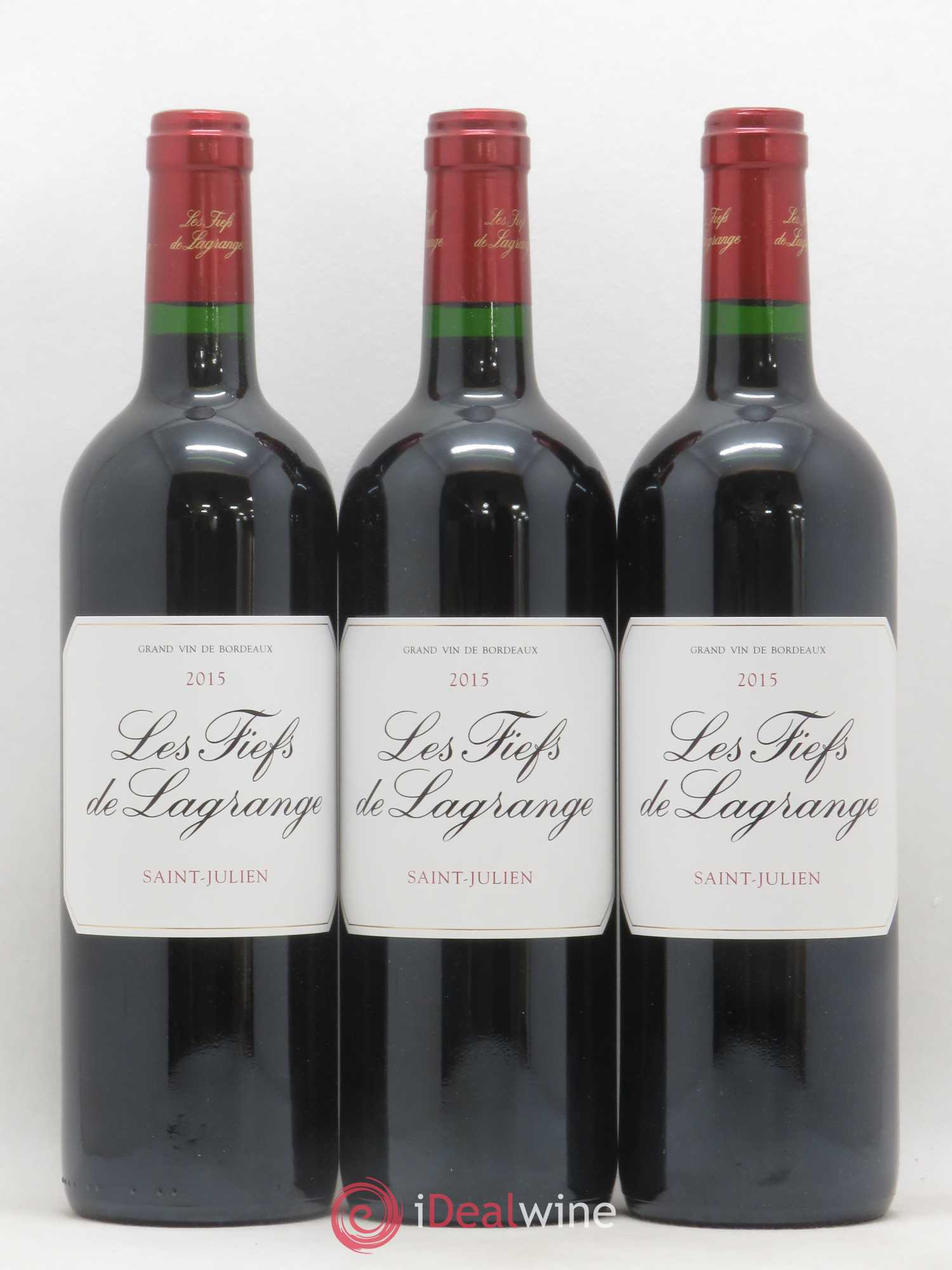 Les Fiefs de Lagrange Second Vin 2015 - Lot de 6 bouteilles - 1
