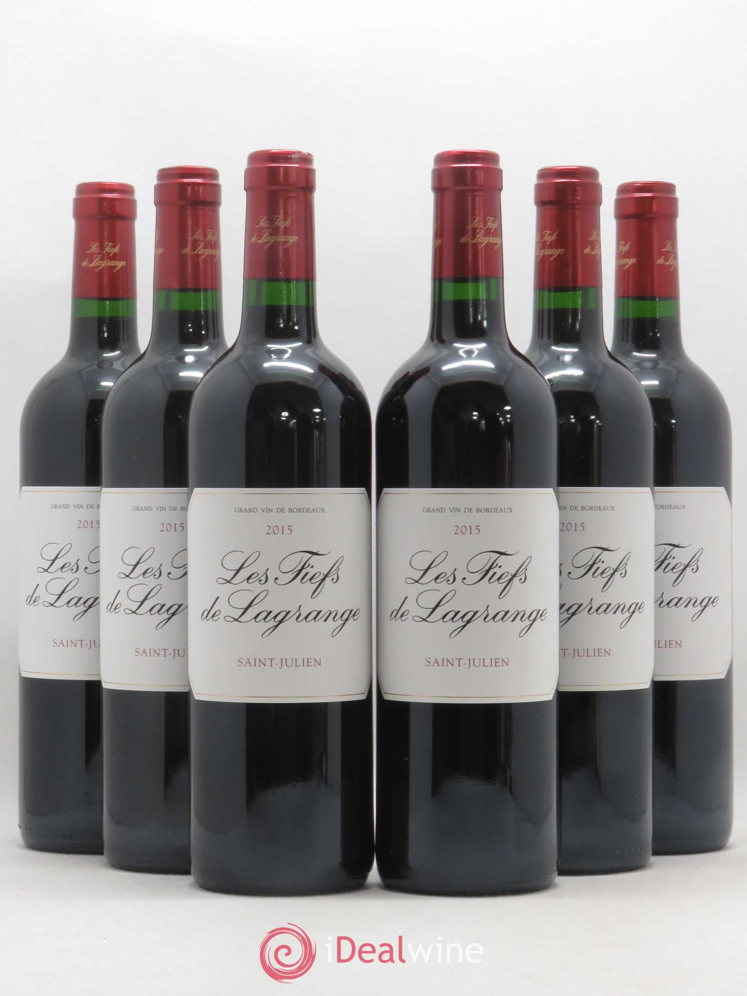 Les Fiefs de Lagrange Second Vin 2015 - Lot de 6 bouteilles - 0