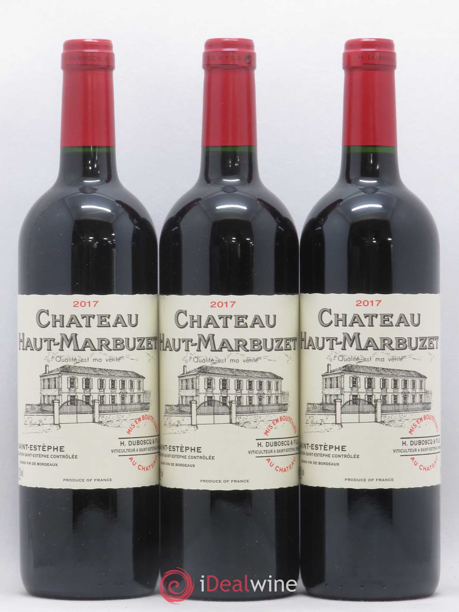 Château Haut Marbuzet 2017 - Lot de 6 bouteilles - 1
