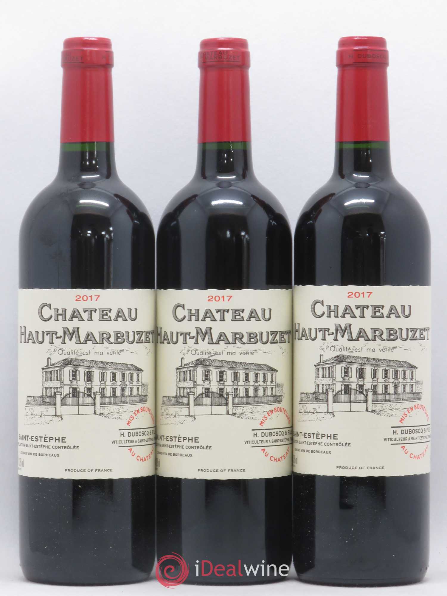 Château Haut Marbuzet 2017 - Lot de 6 bouteilles - 2
