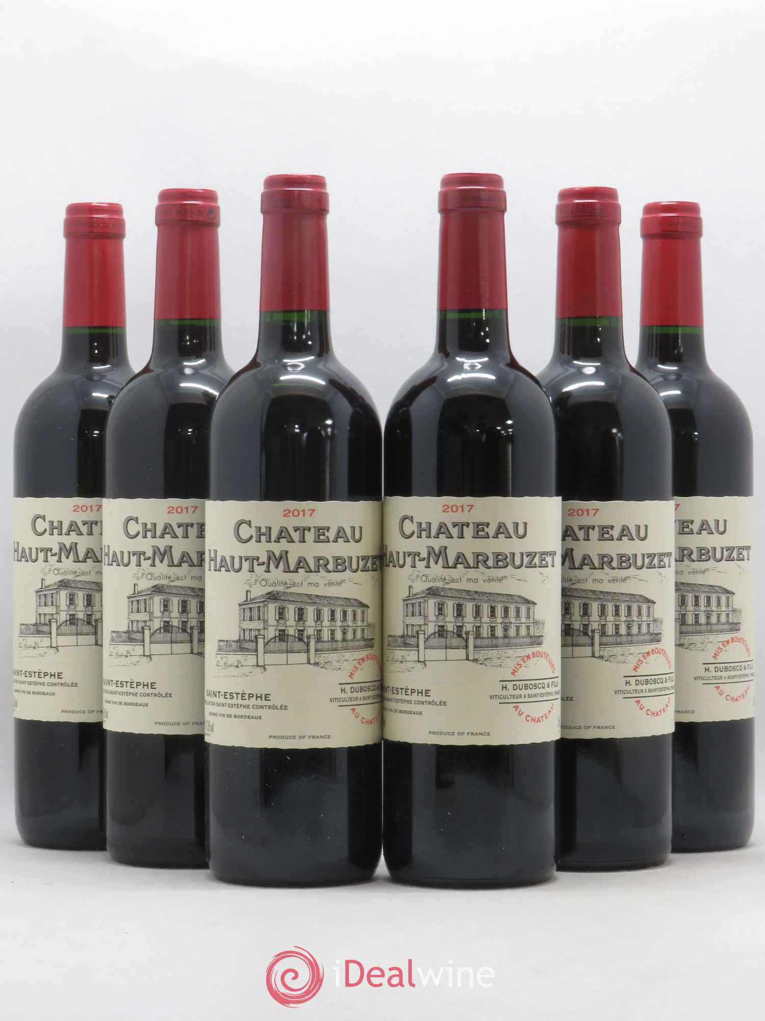 Château Haut Marbuzet 2017 - Lot de 6 bouteilles - 0