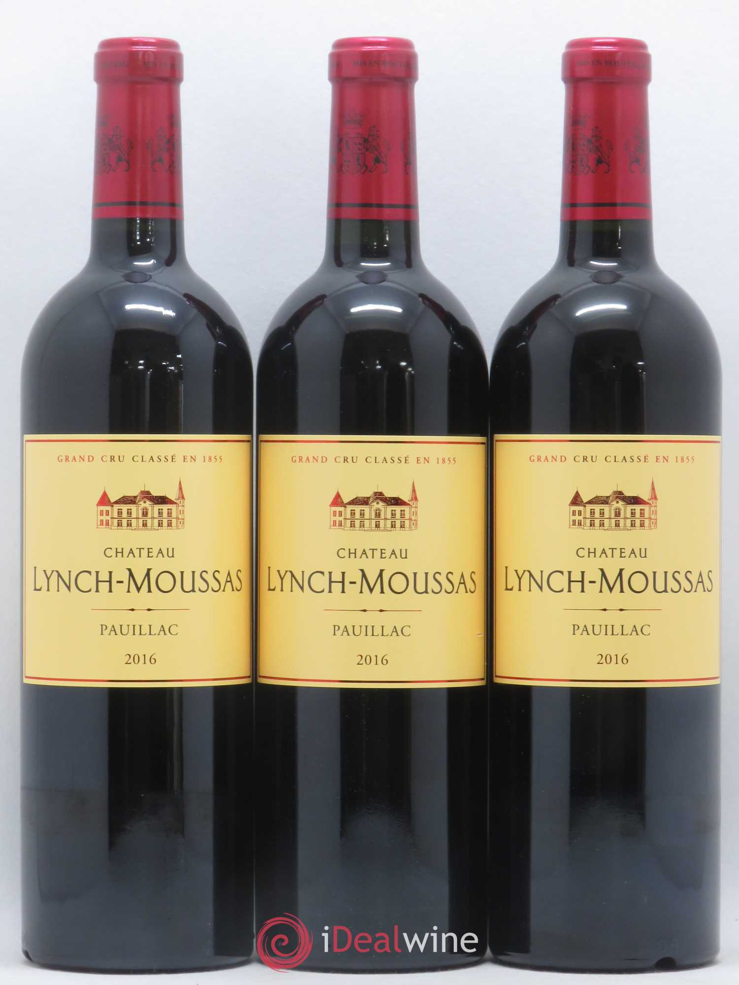 Château Lynch Moussas 5ème Grand Cru Classé 2016 - Lot de 6 bouteilles - 1