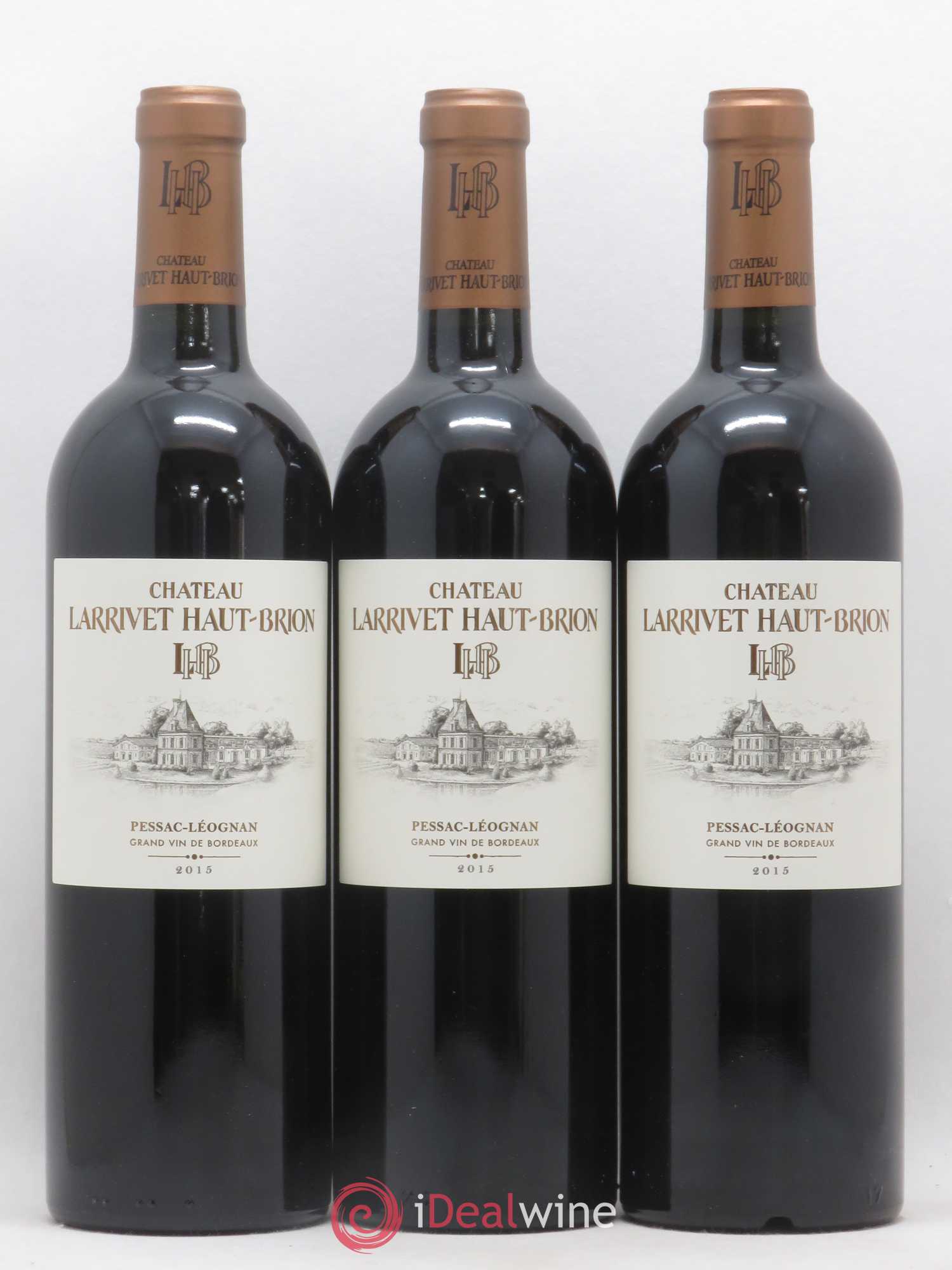 Château Larrivet Haut-Brion 2015 - Lot de 6 bouteilles - 2