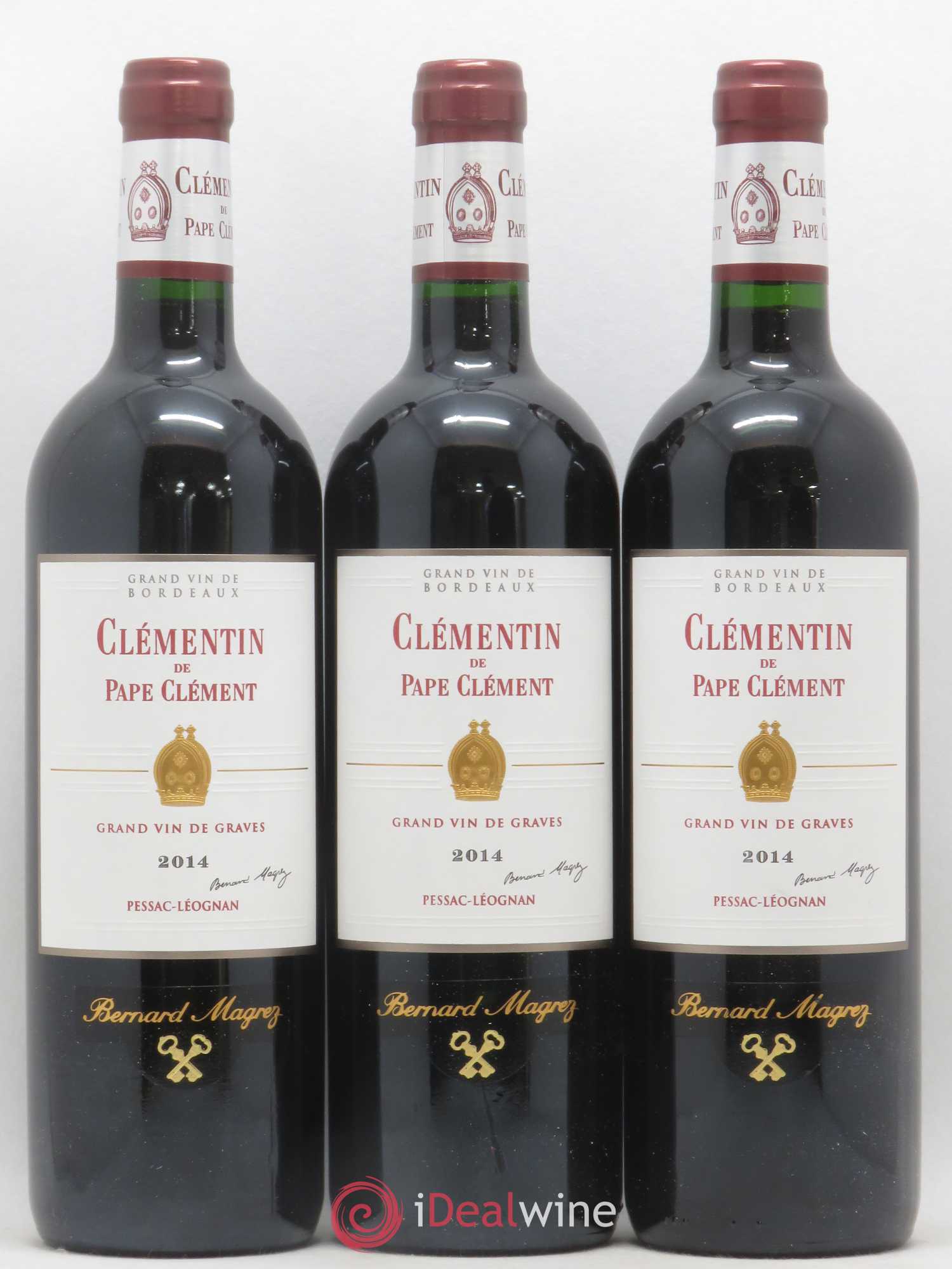 Le Clémentin de Pape Clément Second Vin 2014 - Lot de 6 bouteilles - 2