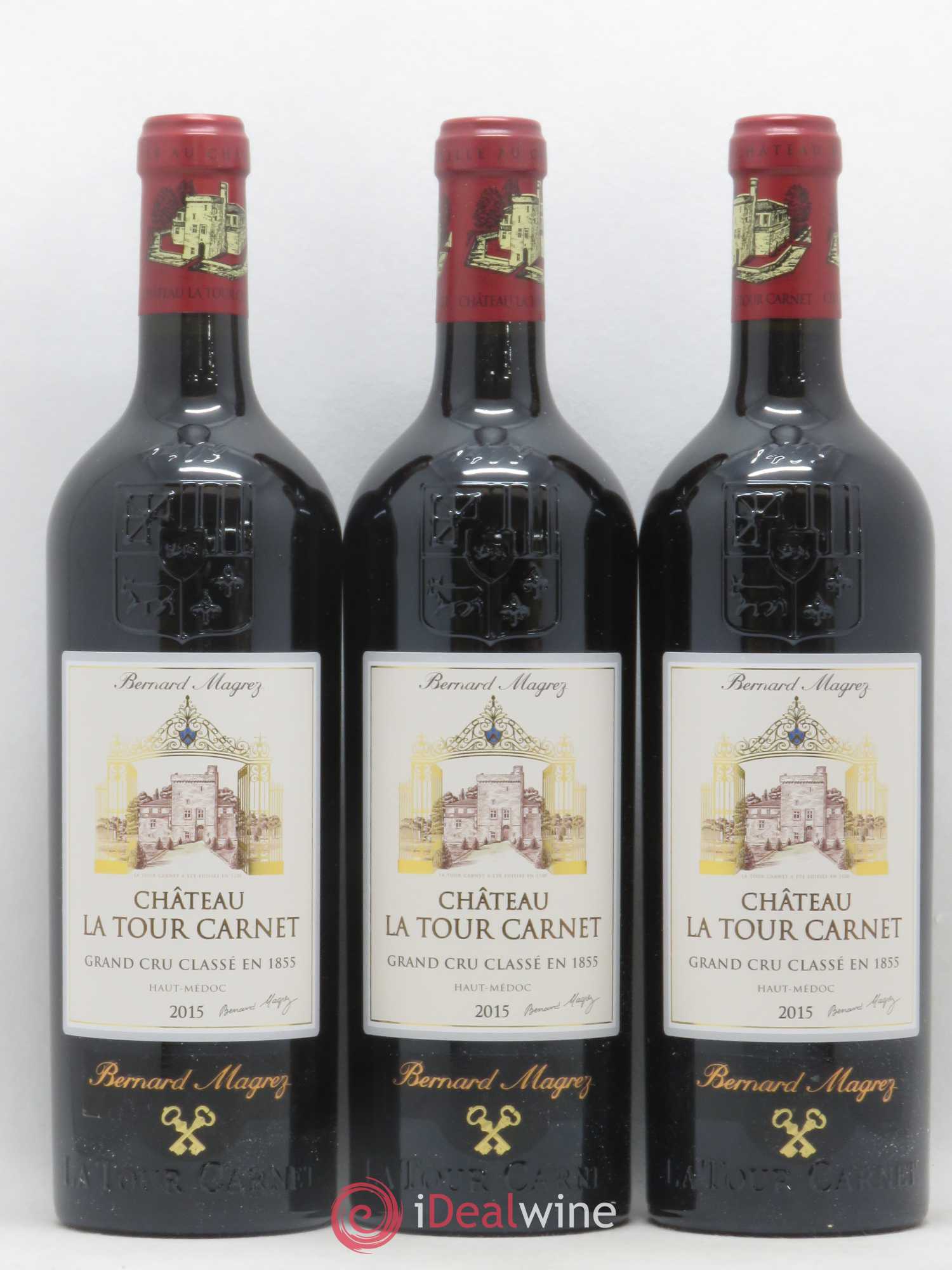 Château la Tour Carnet 4ème Grand Cru Classé 2015 - Lot de 6 bouteilles - 2