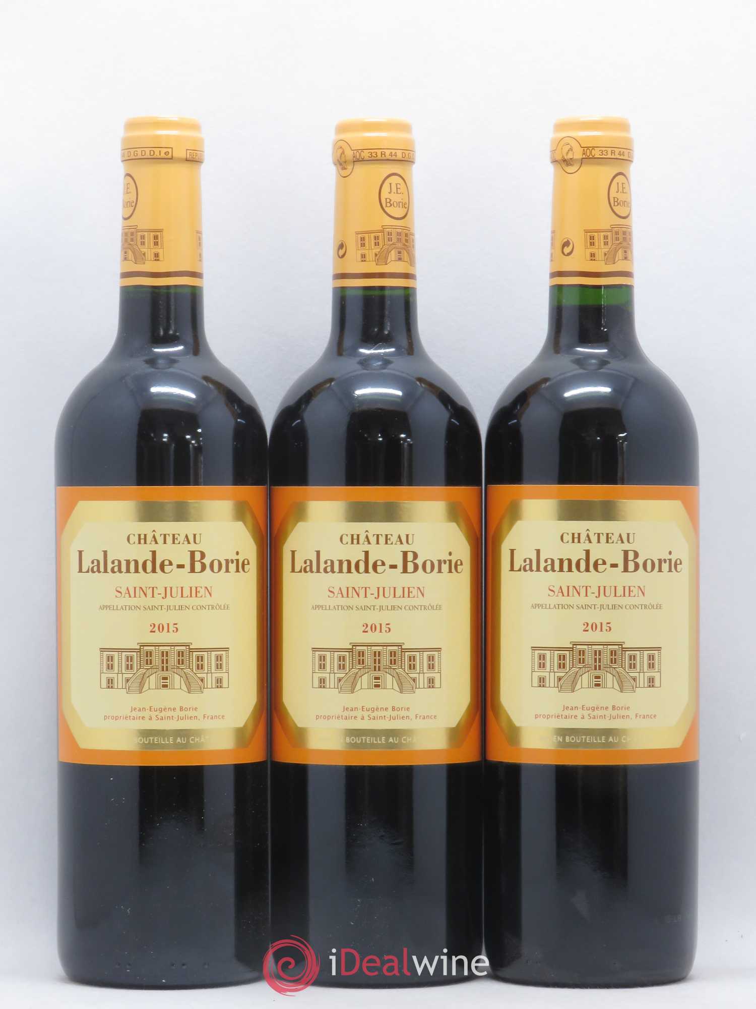 Château Lalande Borie 2015 - Lot de 3 bouteilles - 0