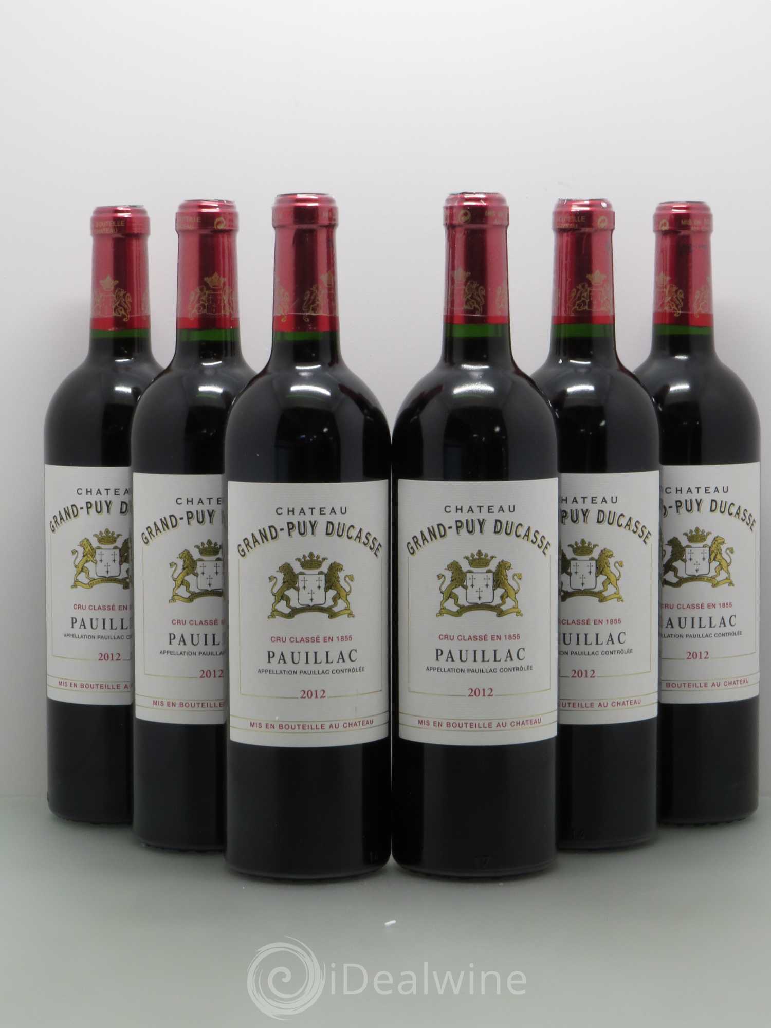 Château Grand Puy Ducasse 5ème Grand Cru Classé 2012 - Lot de 6 bouteilles - 0