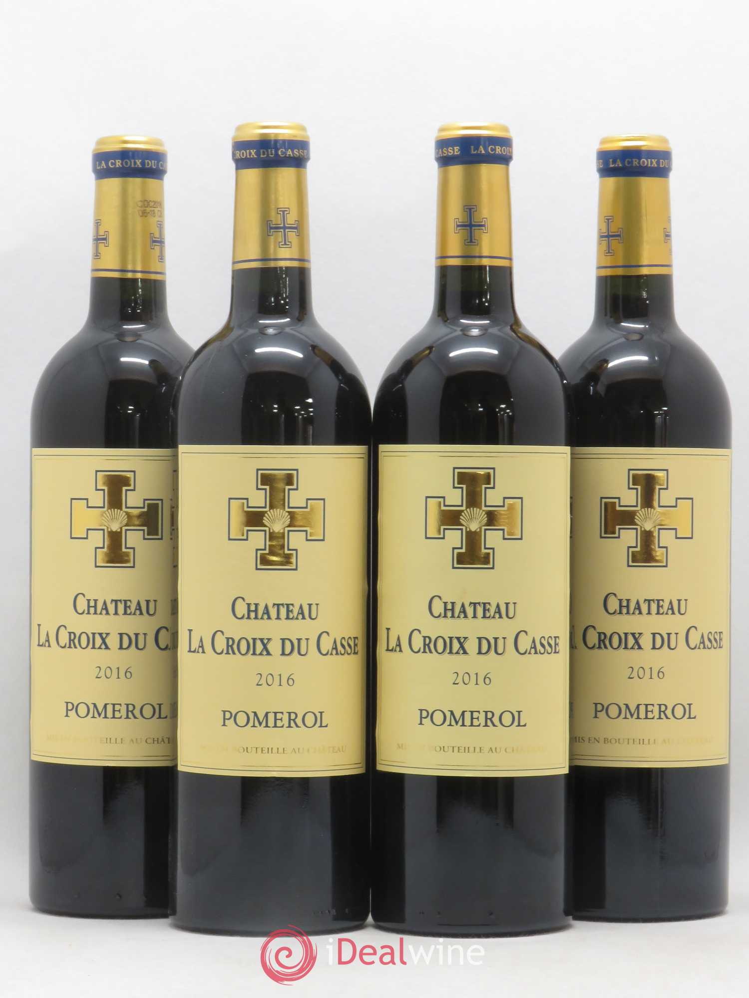 Château la Croix du Casse 2016 - Lot de 4 bouteilles - 0