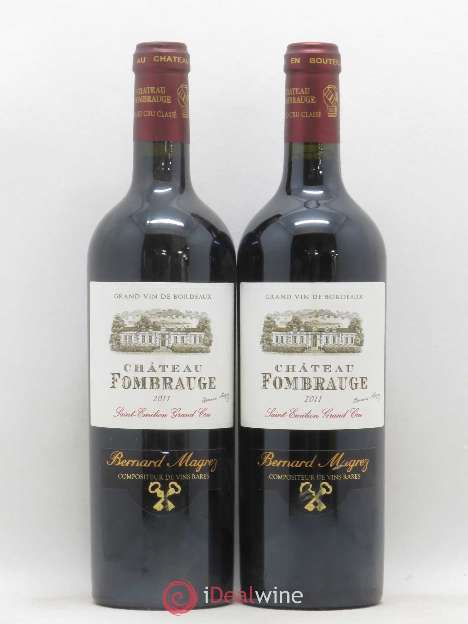 Château Fombrauge Grand Cru Classé 2011 - Lot de 2 bouteilles - 0