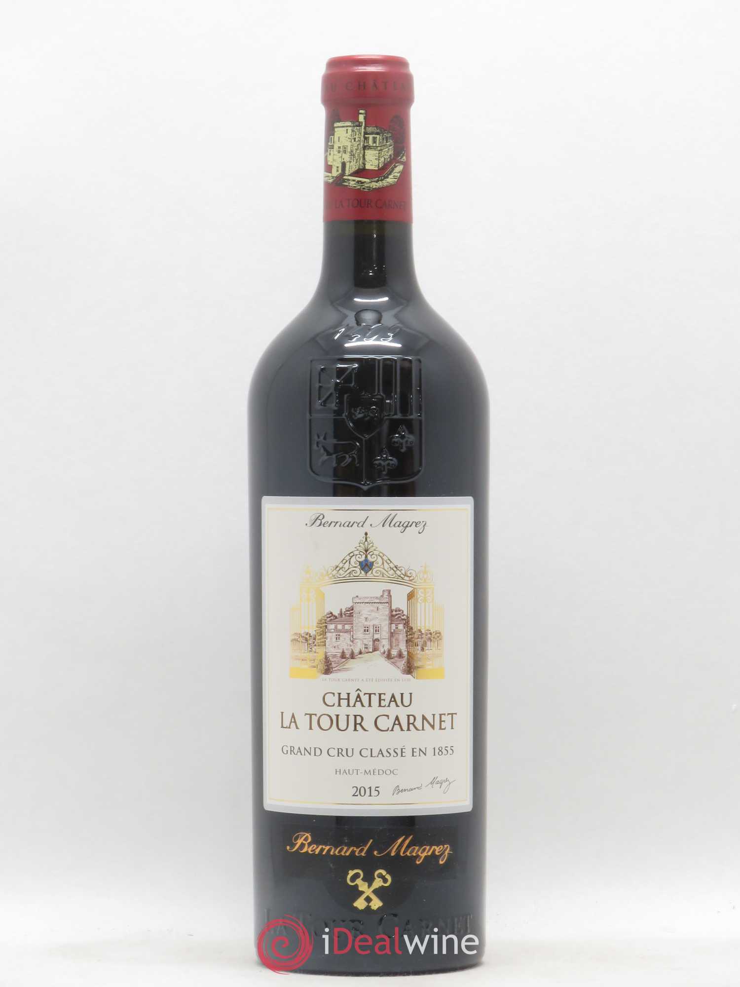 Château la Tour Carnet 4ème Grand Cru Classé 2015 - Lot de 1 bouteille - 0