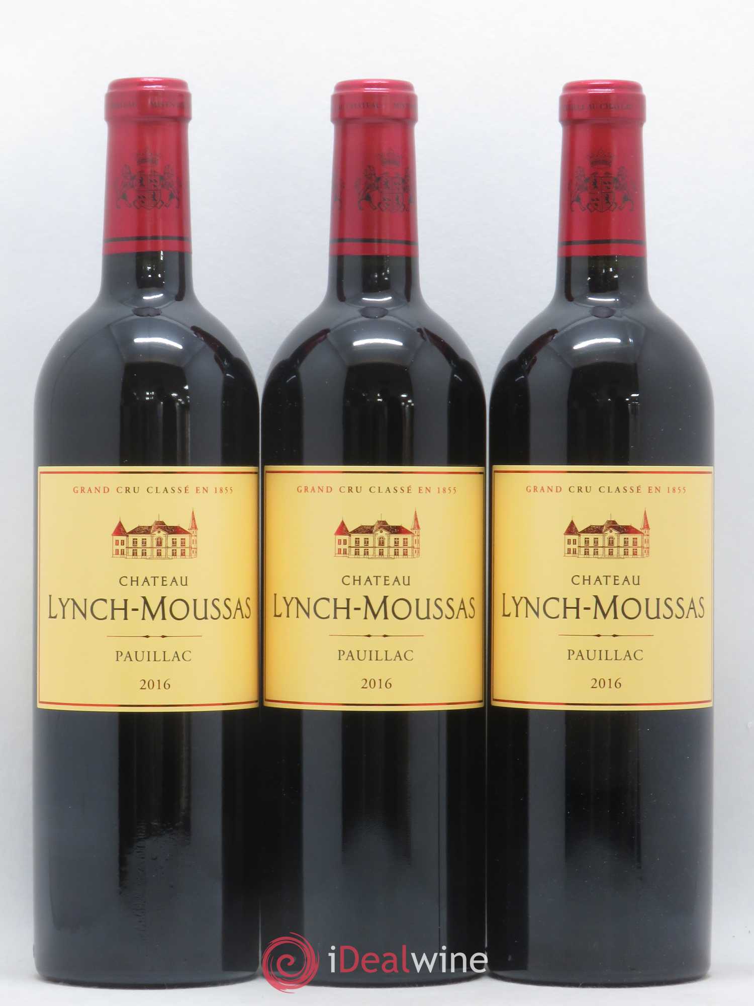 Château Lynch Moussas 5ème Grand Cru Classé 2016 - Lot de 6 bouteilles - 1