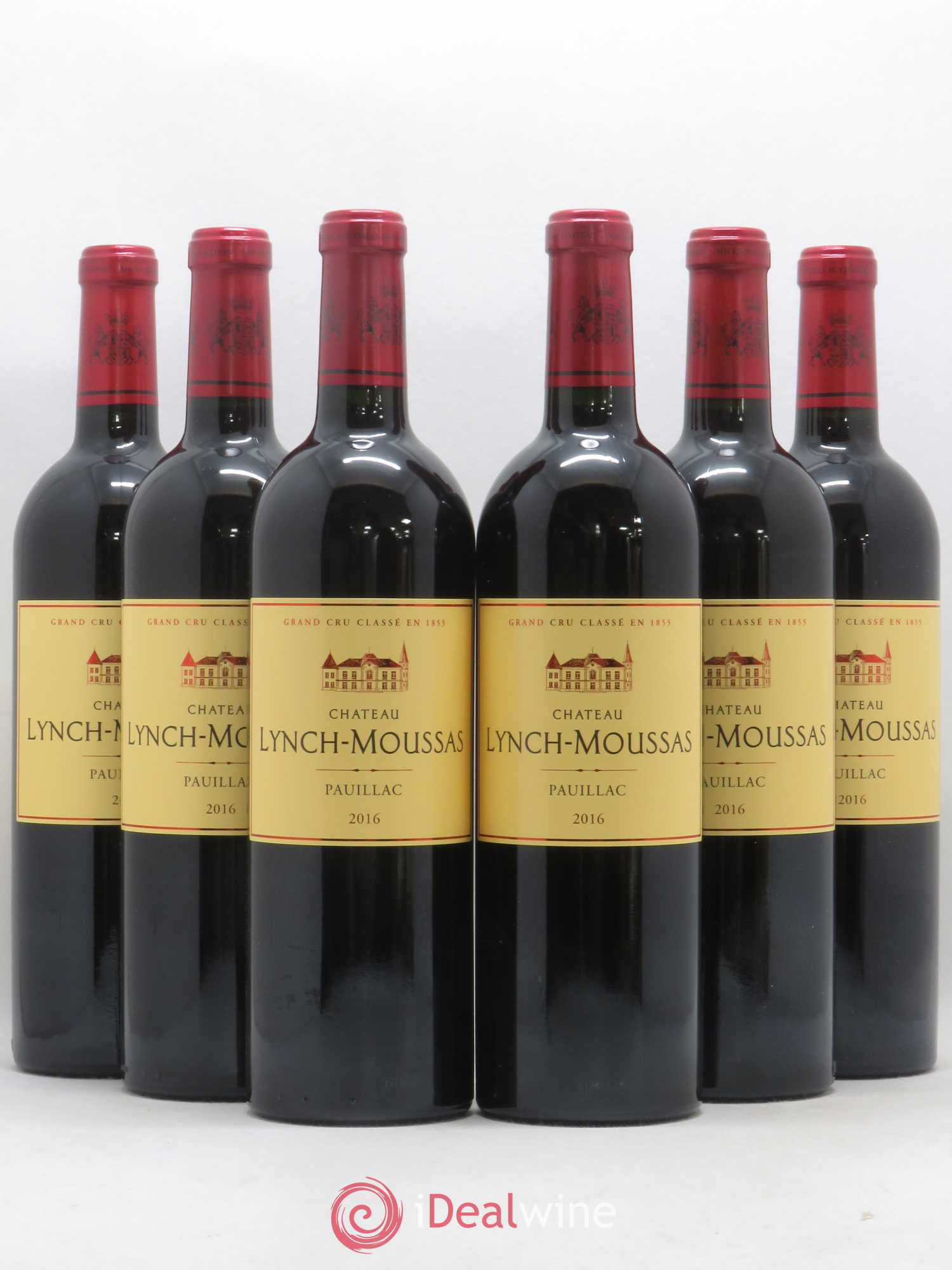 Château Lynch Moussas 5ème Grand Cru Classé 2016 - Lot de 6 bouteilles - 0
