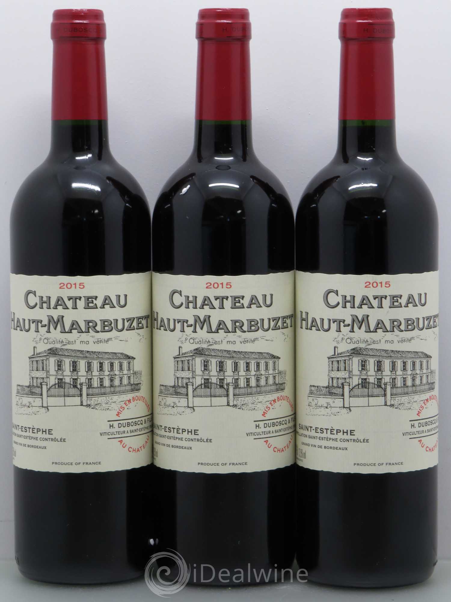 Château Haut Marbuzet 2015 - Lot de 12 bouteilles - 2