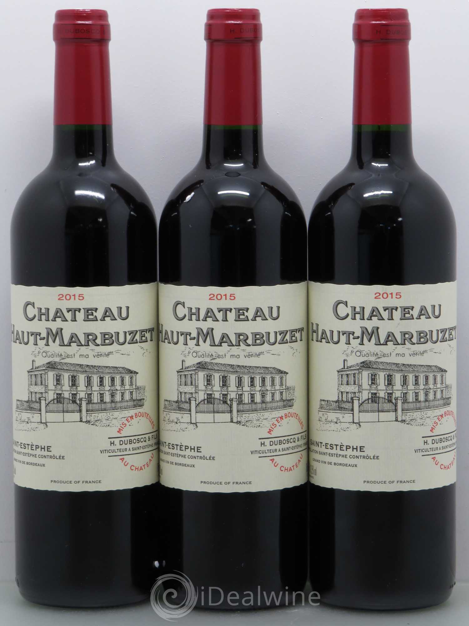 Château Haut Marbuzet 2015 - Lot de 12 bouteilles - 3