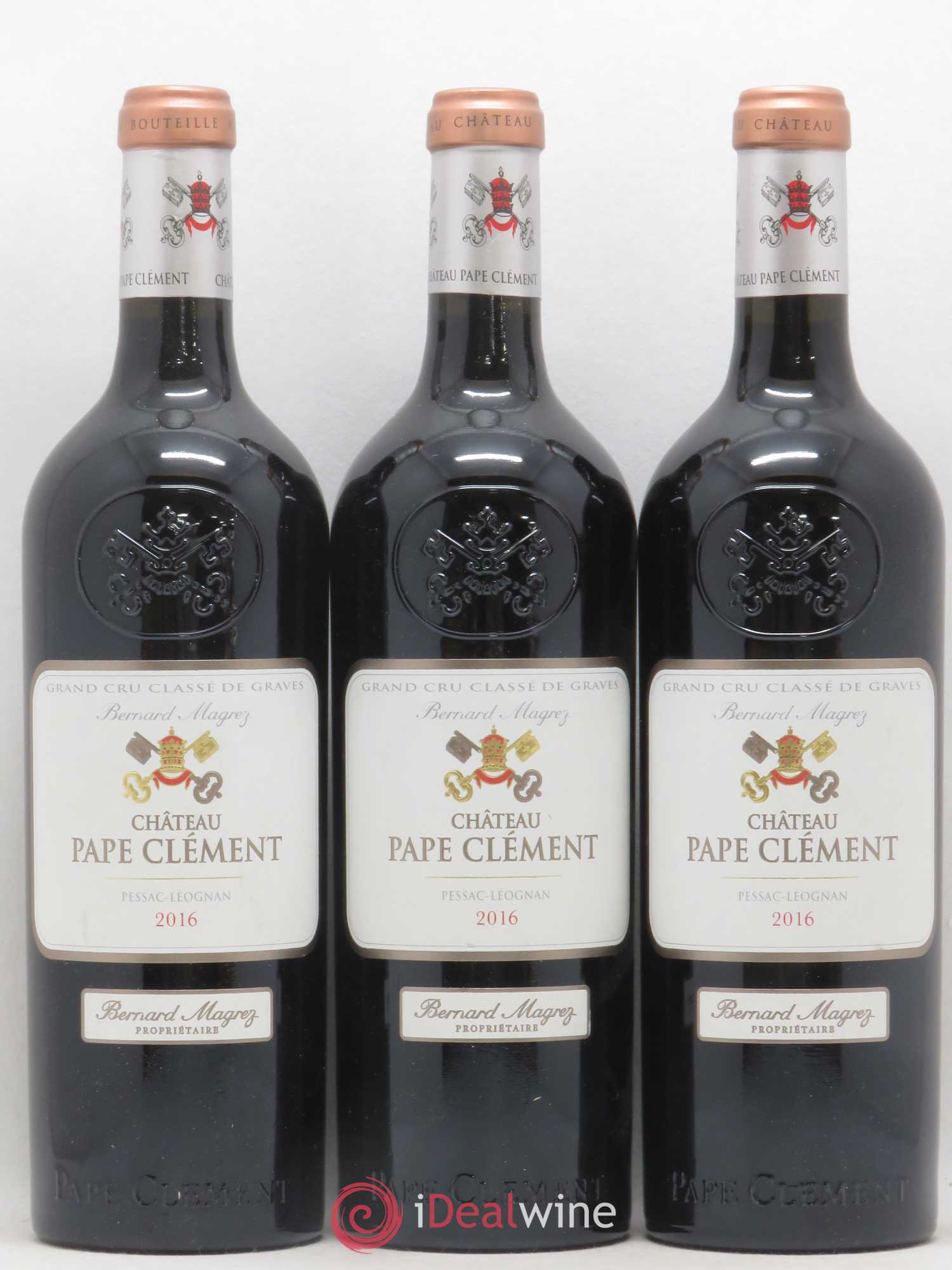 Château Pape Clément Cru Classé de Graves 2016 - Lot de 3 bouteilles - 0