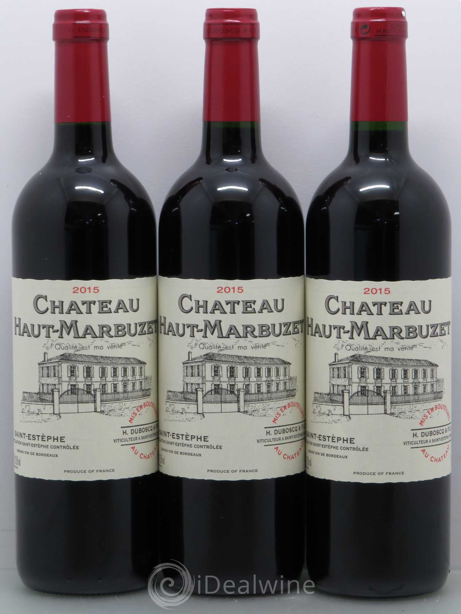 Château Haut Marbuzet 2015 - Lot de 6 bouteilles - 2
