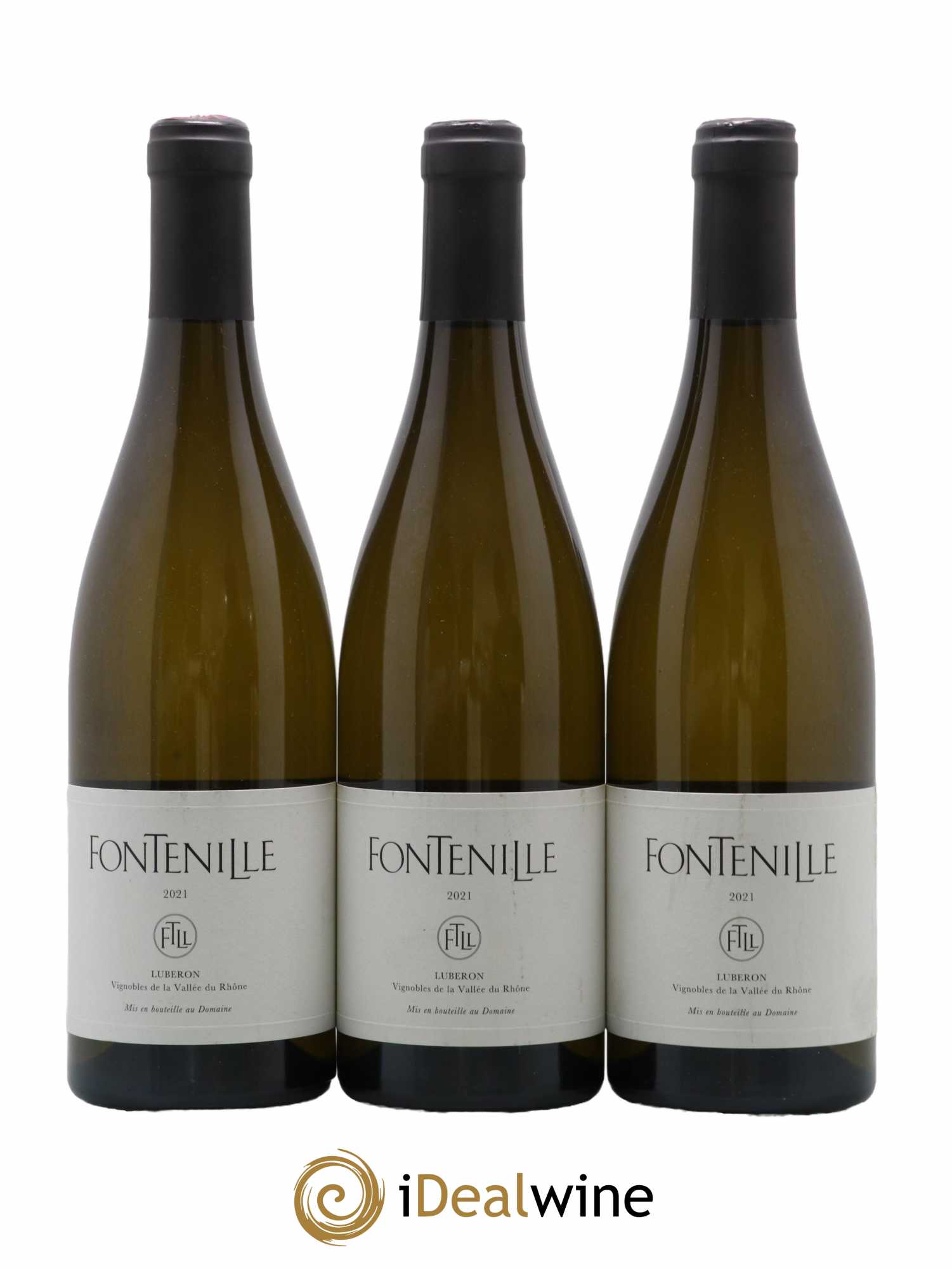 Côtes-du-Rhône Luberon Fontenille 2021 - Lot de 3 bouteilles - 0